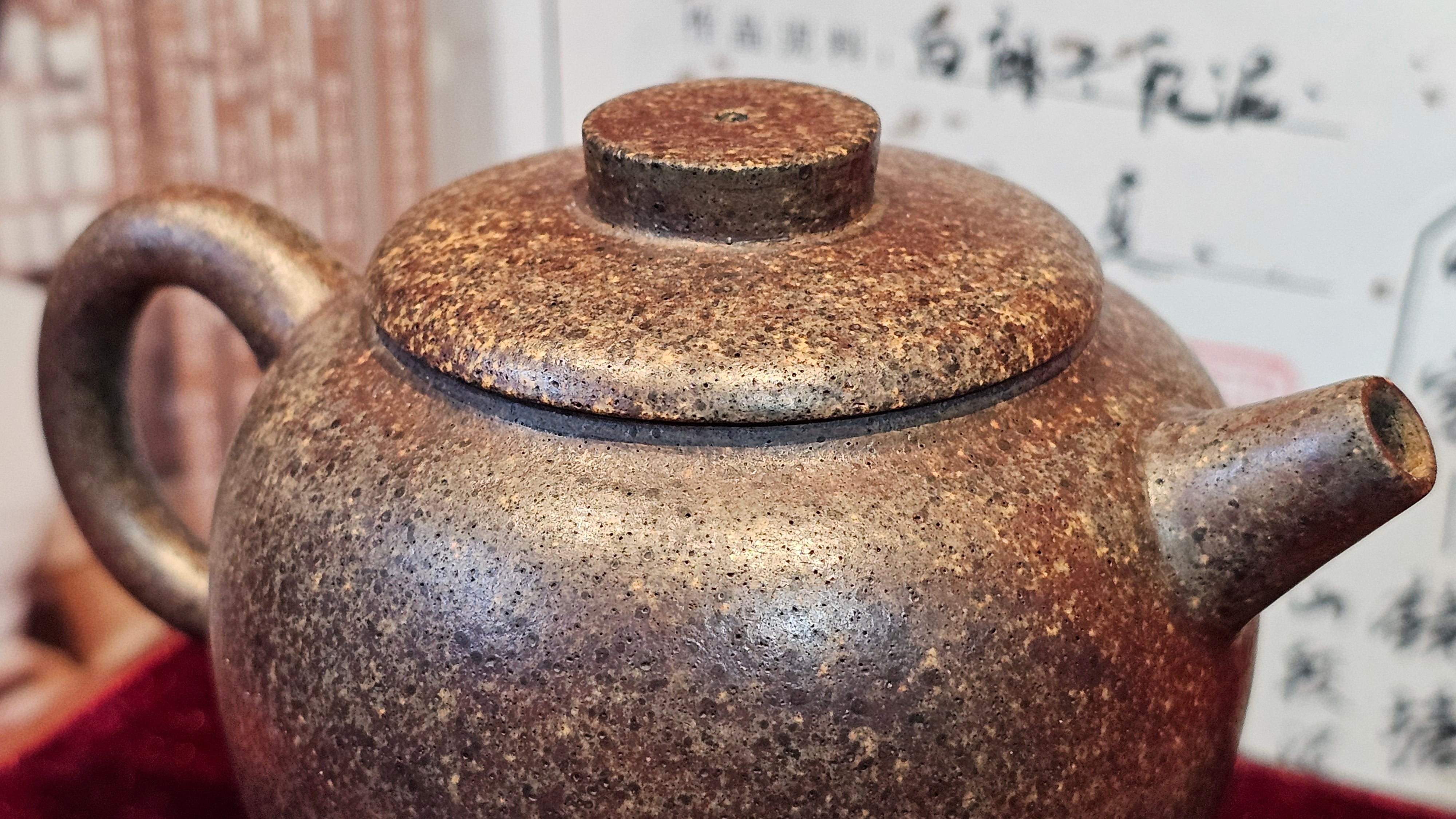 《巨轮珠》Ju Lun Zhu, 171.1ml, Using Our Cao Family's Rare and Cherished Bai Ma Zi 白麻子, Endorsed by Premier Master Cao An Xiang, Crafted by L4 Assoc Master Artist Zhang Ke ~ Congratulations to Mr A.M.R.! 1007hrs 14th Nov 2025, Talent! OR!