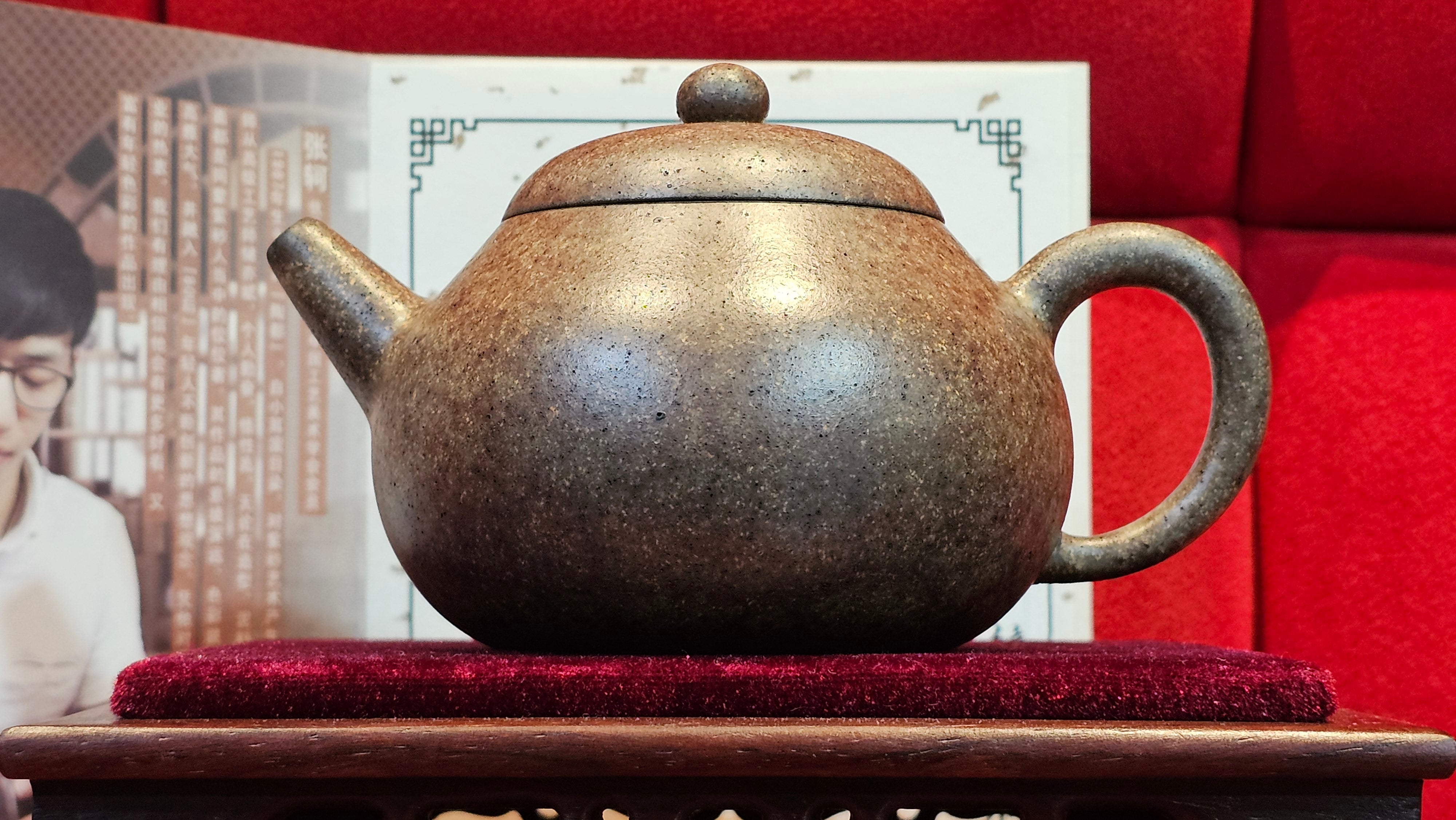 《明式西施》Ming Dynasty Era Style ~ Xi Shi, 265.6ml, Using Our Cao Family's Rare & Cherished Bai Ma Zi 白麻子, Endorsed by Premier Master Cao An Xiang, Crafted by L4 Assoc Master Artist Zhang Ke ~!Congratulations to Mr E.W.! 1251hrs 14th Nov 2025, Berkeley! CA!