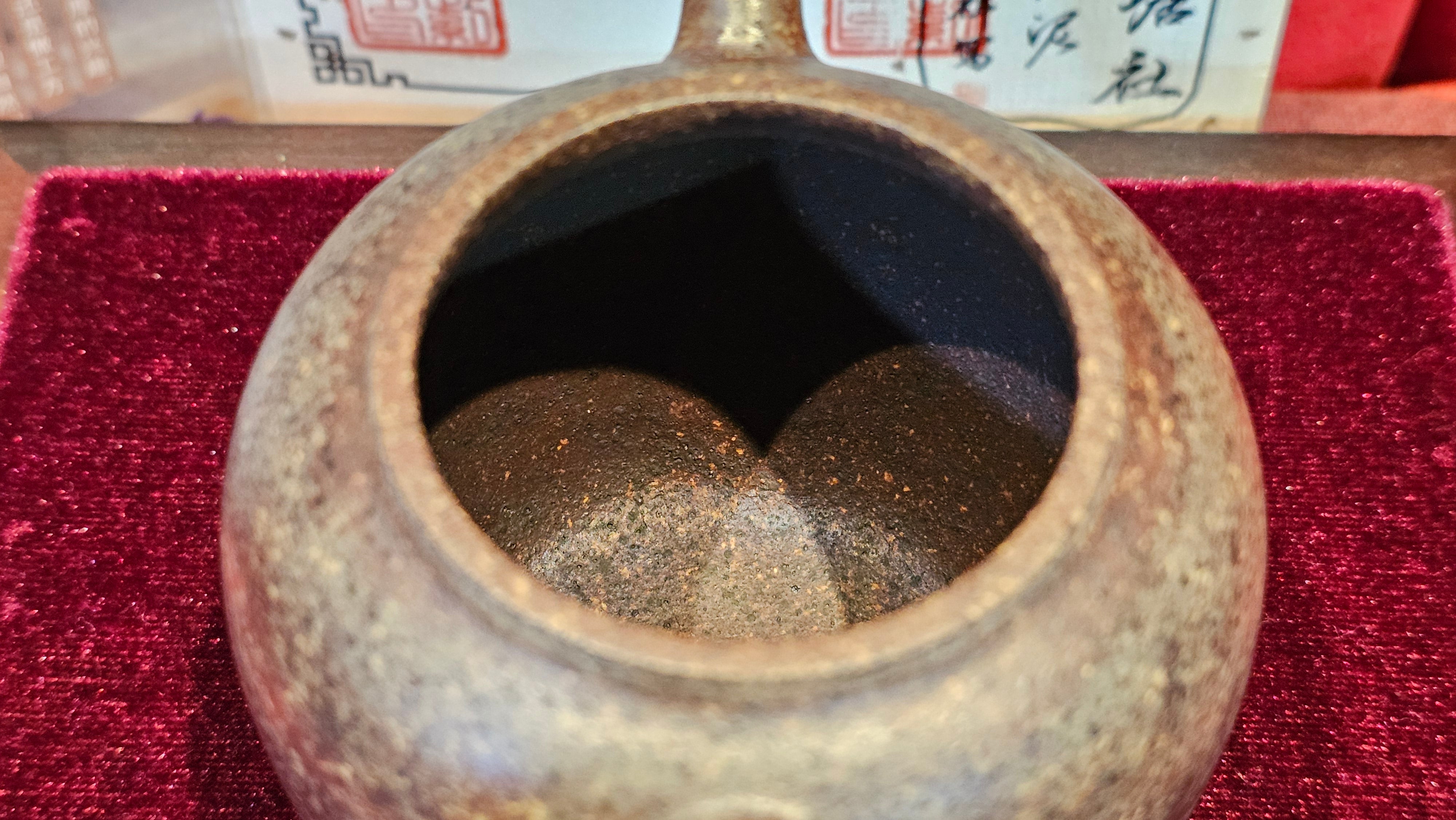 《巨轮珠》Ju Lun Zhu, 171.1ml, Using Our Cao Family's Rare and Cherished Bai Ma Zi 白麻子, Endorsed by Premier Master Cao An Xiang, Crafted by L4 Assoc Master Artist Zhang Ke ~ Congratulations to Mr A.M.R.! 1007hrs 14th Nov 2025, Talent! OR!