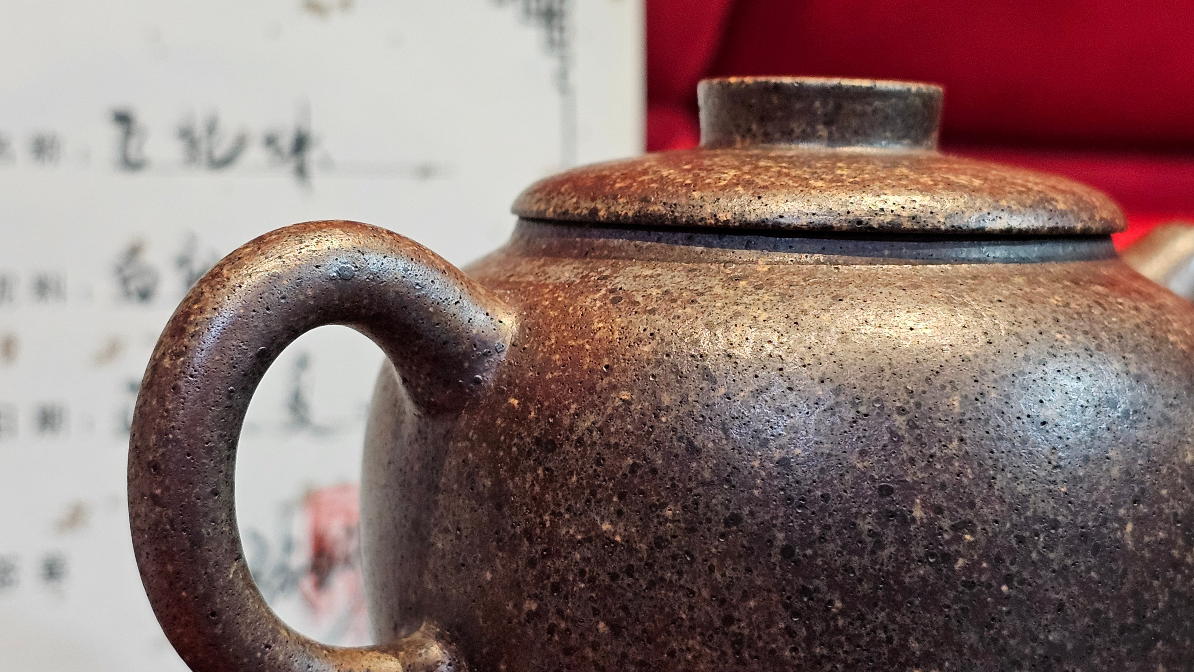 《巨轮珠》Ju Lun Zhu, 171.1ml, Using Our Cao Family's Rare and Cherished Bai Ma Zi 白麻子, Endorsed by Premier Master Cao An Xiang, Crafted by L4 Assoc Master Artist Zhang Ke ~ Congratulations to Mr A.M.R.! 1007hrs 14th Nov 2025, Talent! OR!