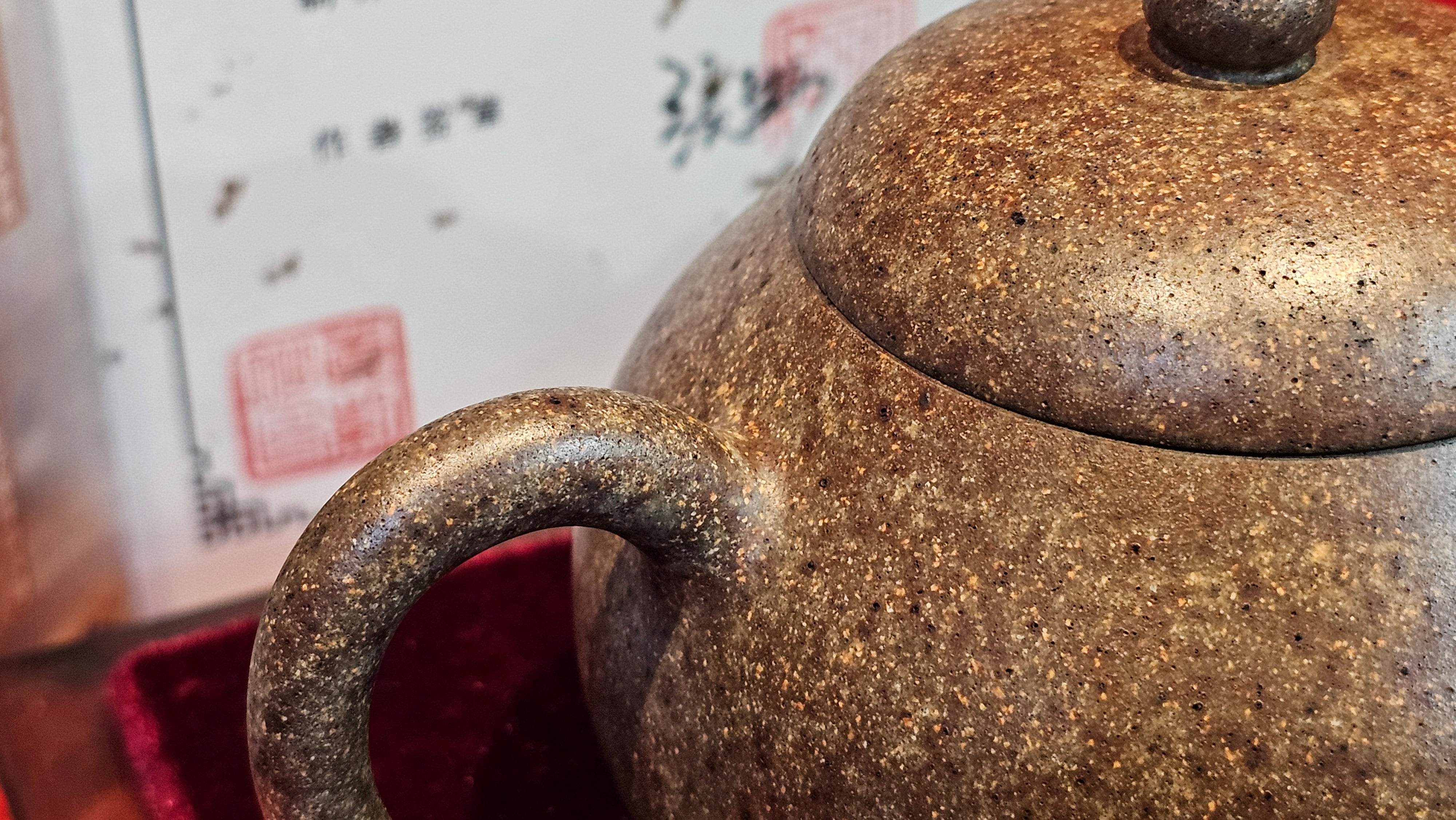 《明式西施》Ming Dynasty Era Style ~ Xi Shi, 265.6ml, Using Our Cao Family's Rare & Cherished Bai Ma Zi 白麻子, Endorsed by Premier Master Cao An Xiang, Crafted by L4 Assoc Master Artist Zhang Ke ~!Congratulations to Mr E.W.! 1251hrs 14th Nov 2025, Berkeley! CA!