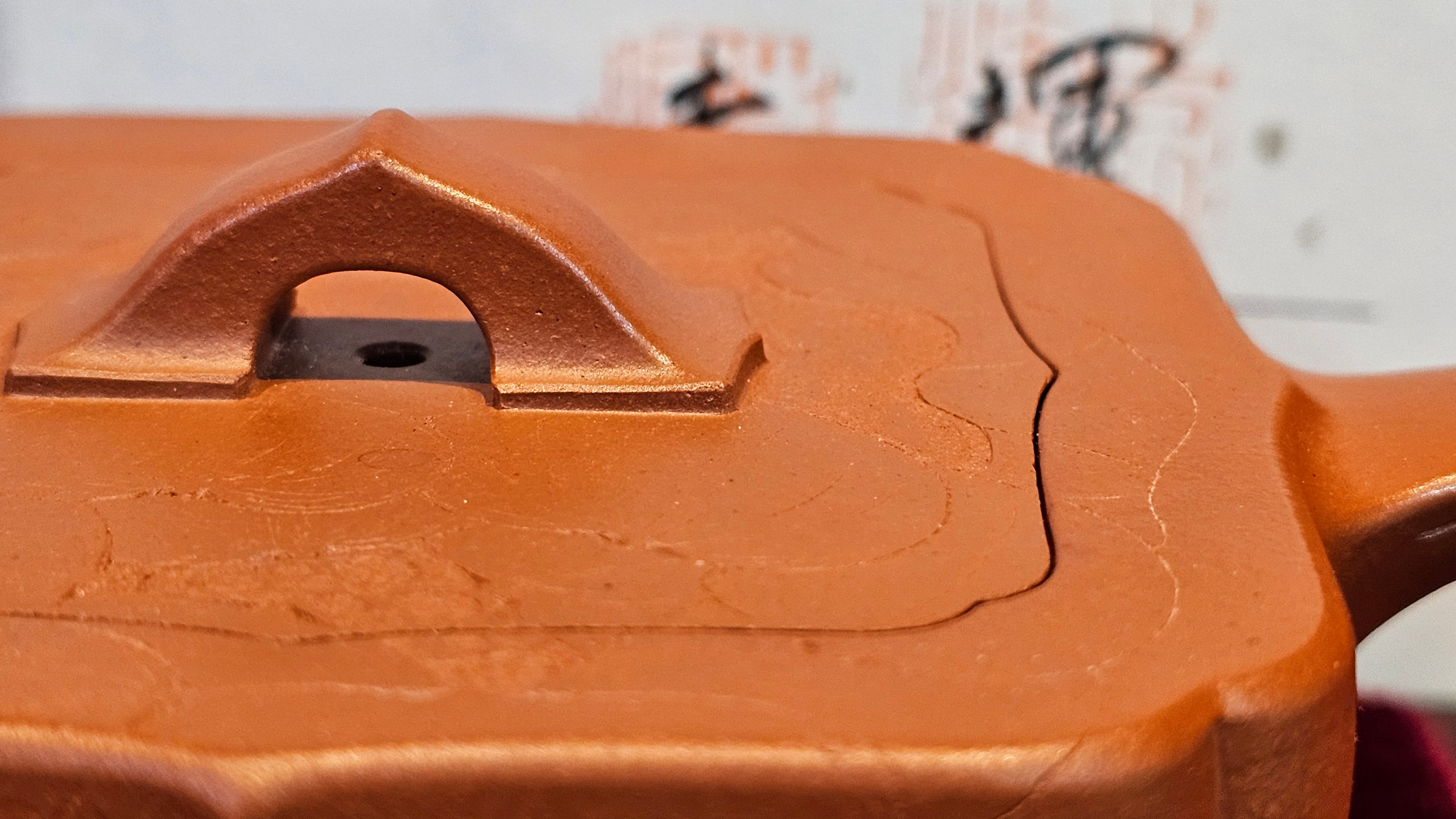 《振莲四方》~五件套组 "Zhen Lian Si Fang" SET of Five!(matching Twin cups & Twin trays), Zhu Sha 朱砂(WORLD DEBUT), by L2A Senior Consummate Artist Yuan Hui 袁辉! Lotus Engraving by Jin Li 金笠。(Lid Closing Video@11th Frame)~Congrats Dr W.S.! 0603hrs 15th Nov 2025, AZ!