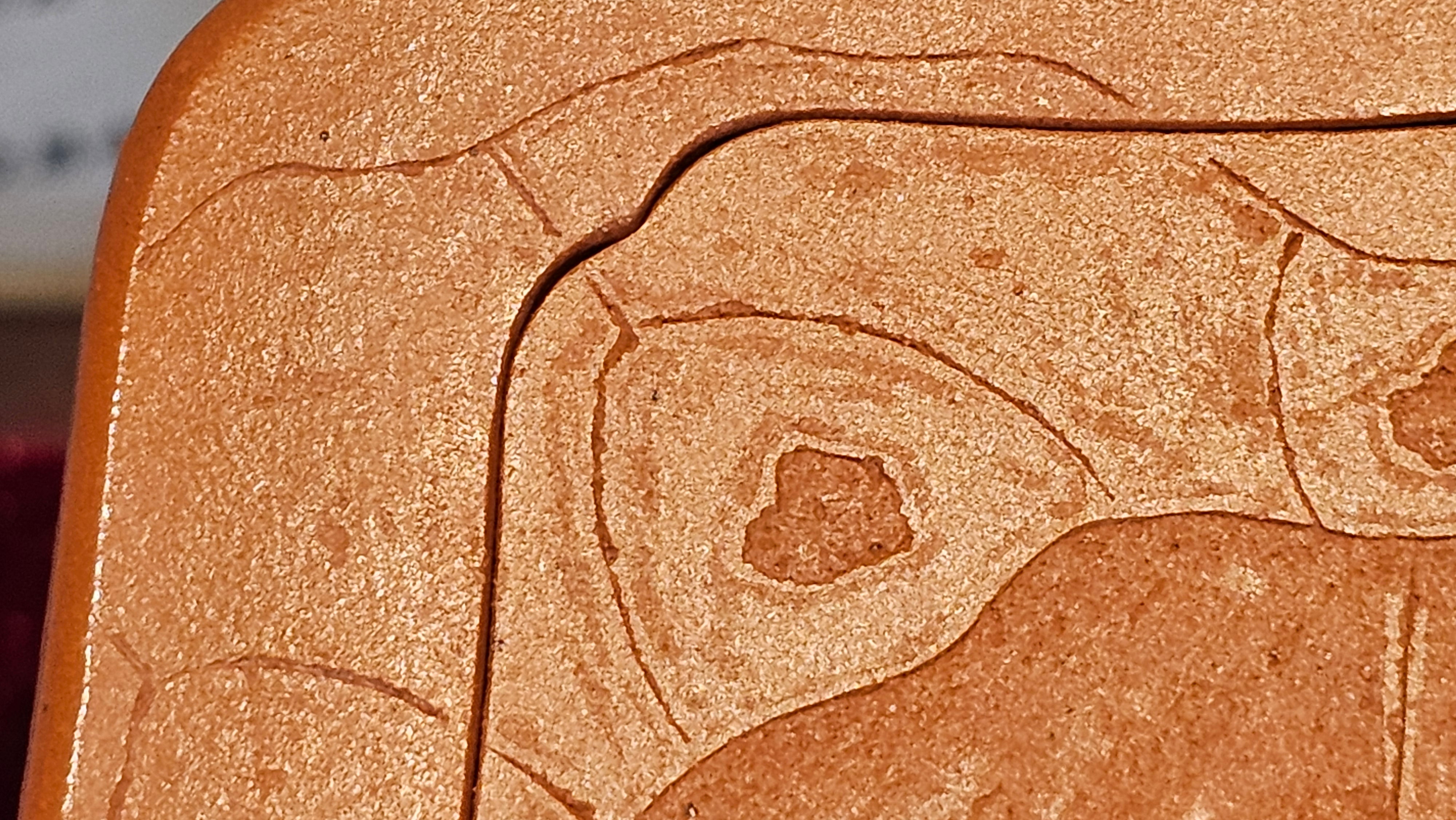 《振莲四方》~五件套组 "Zhen Lian Si Fang" SET of Five!(matching Twin cups & Twin trays), Zhu Sha 朱砂(WORLD DEBUT), by L2A Senior Consummate Artist Yuan Hui 袁辉! Lotus Engraving by Jin Li 金笠。(Lid Closing Video@11th Frame)~Congrats Dr W.S.! 0603hrs 15th Nov 2025, AZ!