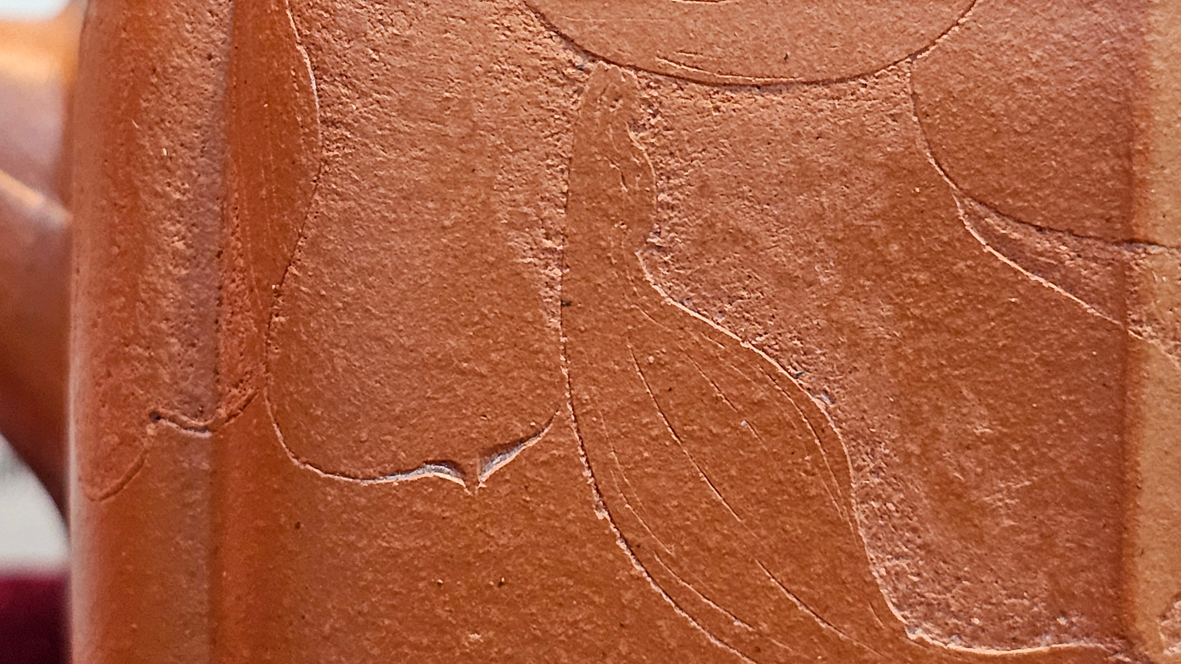 《振莲四方》~五件套组 "Zhen Lian Si Fang" SET of Five!(matching Twin cups & Twin trays), Zhu Sha 朱砂(WORLD DEBUT), by L2A Senior Consummate Artist Yuan Hui 袁辉! Lotus Engraving by Jin Li 金笠。(Lid Closing Video@11th Frame)~Congrats Dr W.S.! 0603hrs 15th Nov 2025, AZ!