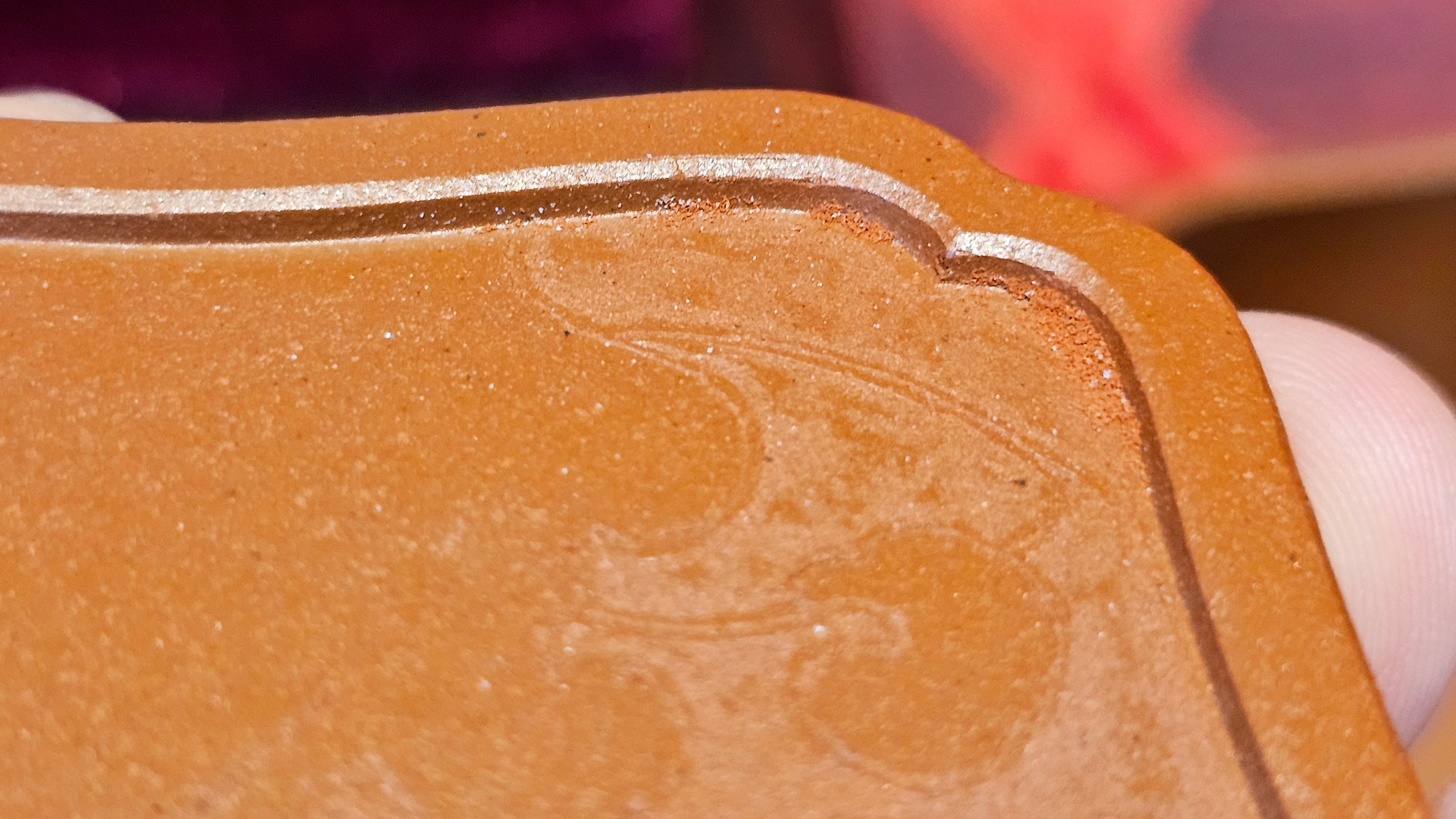 《振莲四方》~五件套组 "Zhen Lian Si Fang" SET of Five!(matching Twin cups & Twin trays), Zhu Sha 朱砂(WORLD DEBUT), by L2A Senior Consummate Artist Yuan Hui 袁辉! Lotus Engraving by Jin Li 金笠。(Lid Closing Video@11th Frame)~Congrats Dr W.S.! 0603hrs 15th Nov 2025, AZ!