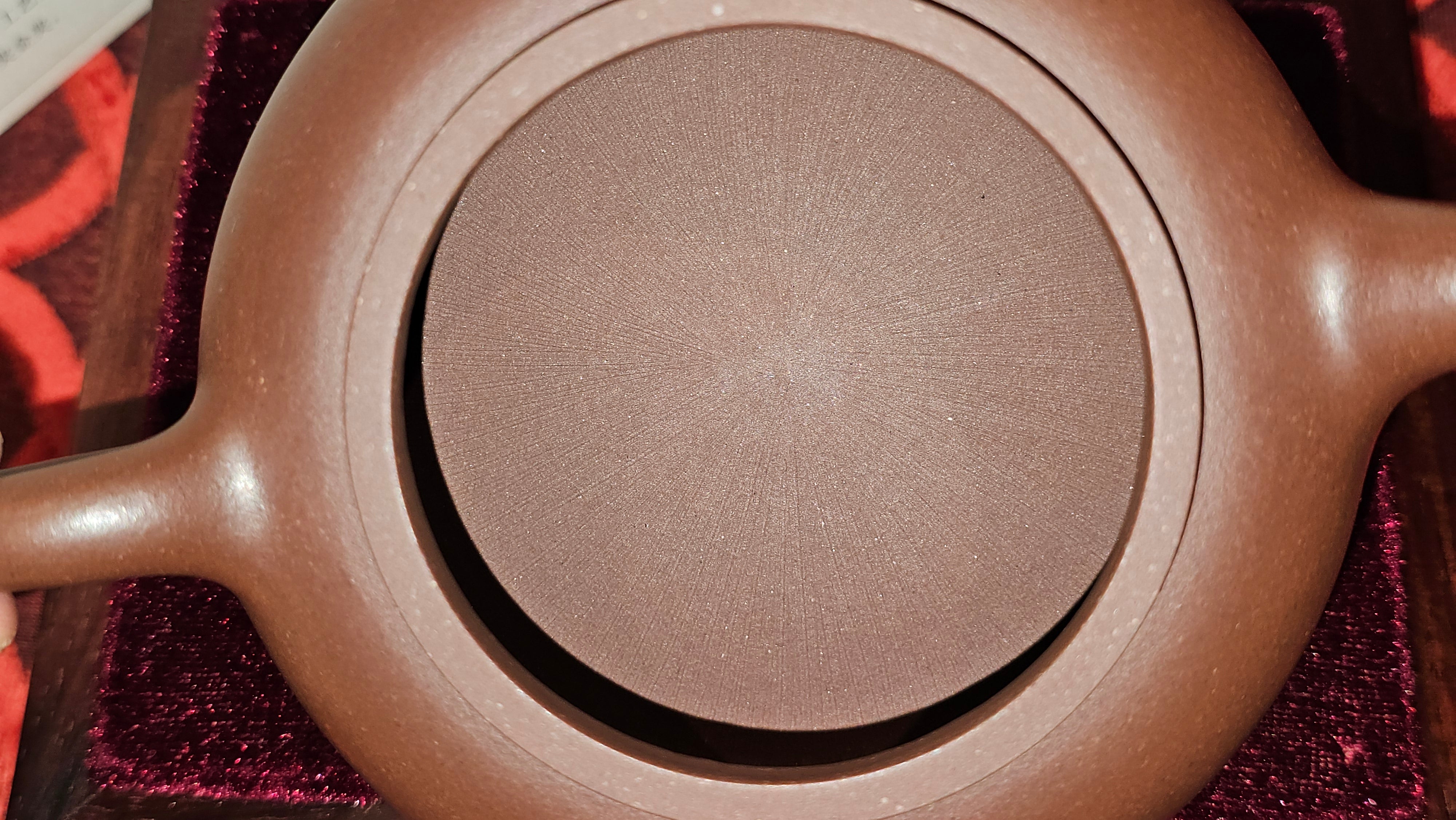 《小满》"Xiao Man", 312.3ml, Di Cao Qing Zi Ni 底槽青紫泥 ~ Crafted by L3A Consummate Master Artist Li Yan Ru 李艳如, Engraving by Artist Luo Ren 洛人 ~ Congratulations!to Mr S.M.! 2315hrs 24th Nov 2025, Séméac! France🇫🇷!