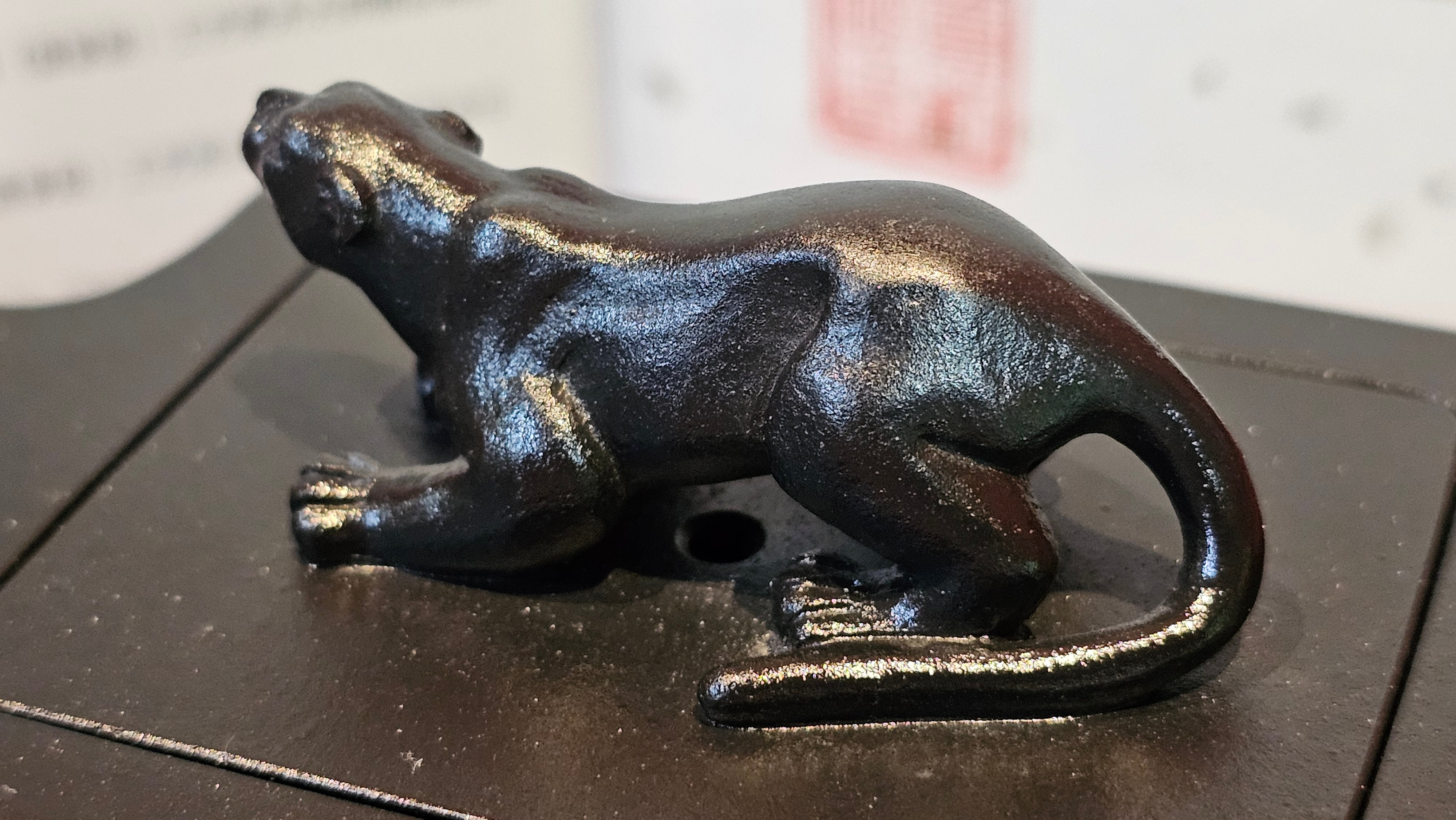 《风云之豹》"Feng Yun Zhi Bao", Di Cao Qing ~ Wu Hui Shao 底槽青~焐灰烧, 226.5ml, by L2A Senior Consummate Artist Yuan Hui 高级振兴技艺师兼高级工艺美术师～袁辉 ~ Congratulations to Mr A.A.! 1748hrs 21st Nov 2025, Port Franks! Canada🇨🇦!