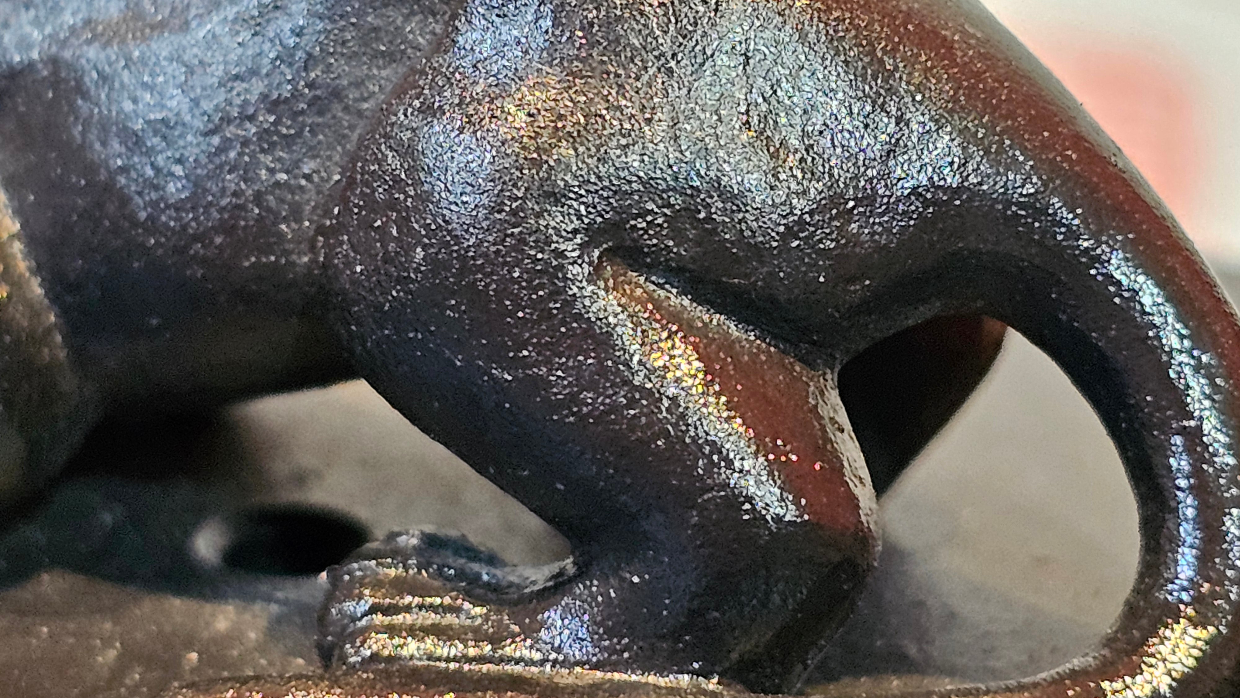 《风云之豹》"Feng Yun Zhi Bao", Di Cao Qing ~ Wu Hui Shao 底槽青~焐灰烧, 226.5ml, by L2A Senior Consummate Artist Yuan Hui 高级振兴技艺师兼高级工艺美术师～袁辉 ~ Congratulations to Mr A.A.! 1748hrs 21st Nov 2025, Port Franks! Canada🇨🇦!