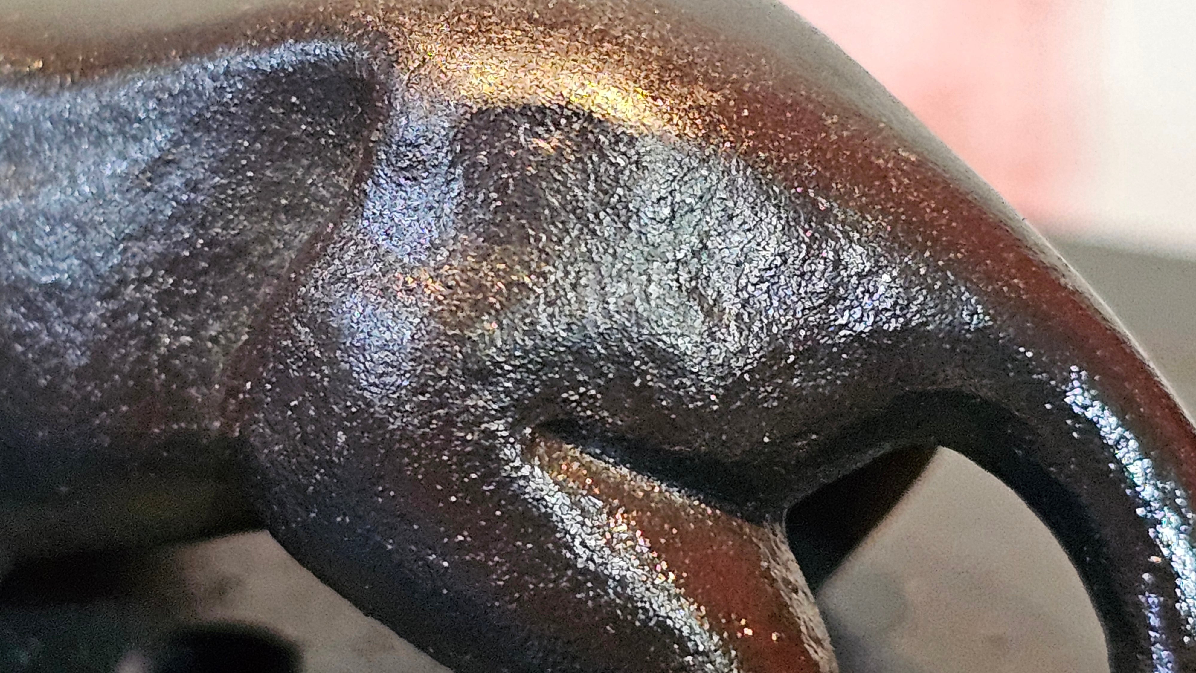 《风云之豹》"Feng Yun Zhi Bao", Di Cao Qing ~ Wu Hui Shao 底槽青~焐灰烧, 226.5ml, by L2A Senior Consummate Artist Yuan Hui 高级振兴技艺师兼高级工艺美术师～袁辉 ~ Congratulations to Mr A.A.! 1748hrs 21st Nov 2025, Port Franks! Canada🇨🇦!