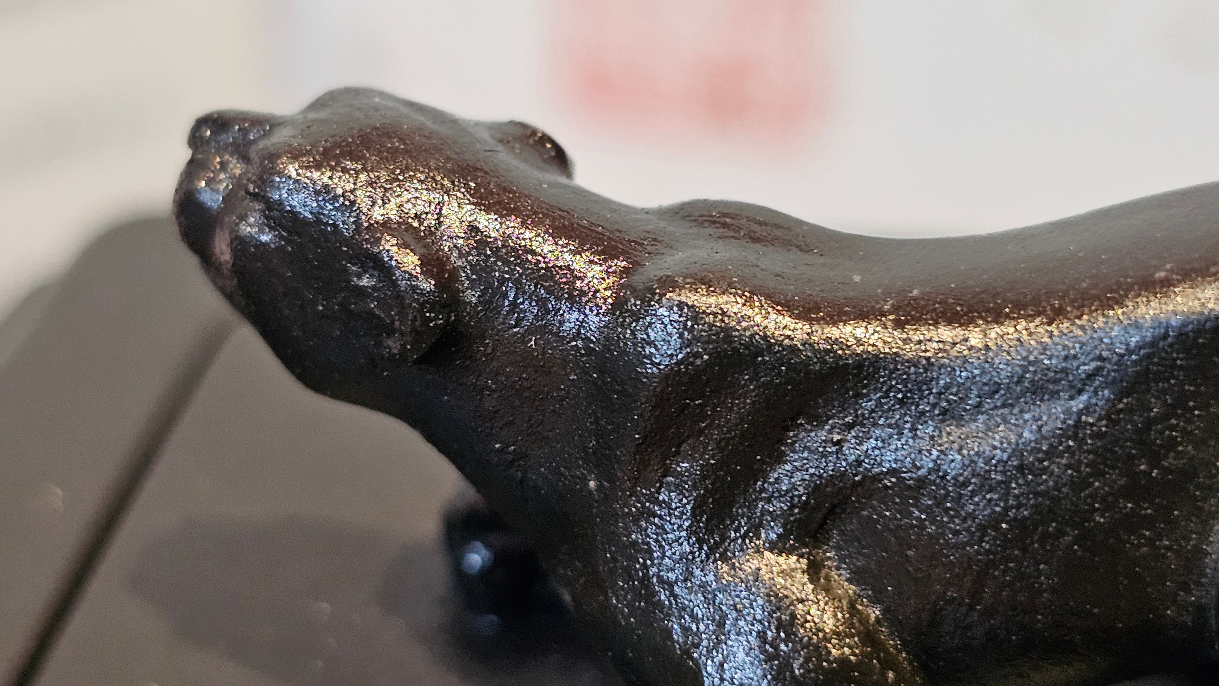 《风云之豹》"Feng Yun Zhi Bao", Di Cao Qing ~ Wu Hui Shao 底槽青~焐灰烧, 226.5ml, by L2A Senior Consummate Artist Yuan Hui 高级振兴技艺师兼高级工艺美术师～袁辉 ~ Congratulations to Mr A.A.! 1748hrs 21st Nov 2025, Port Franks! Canada🇨🇦!