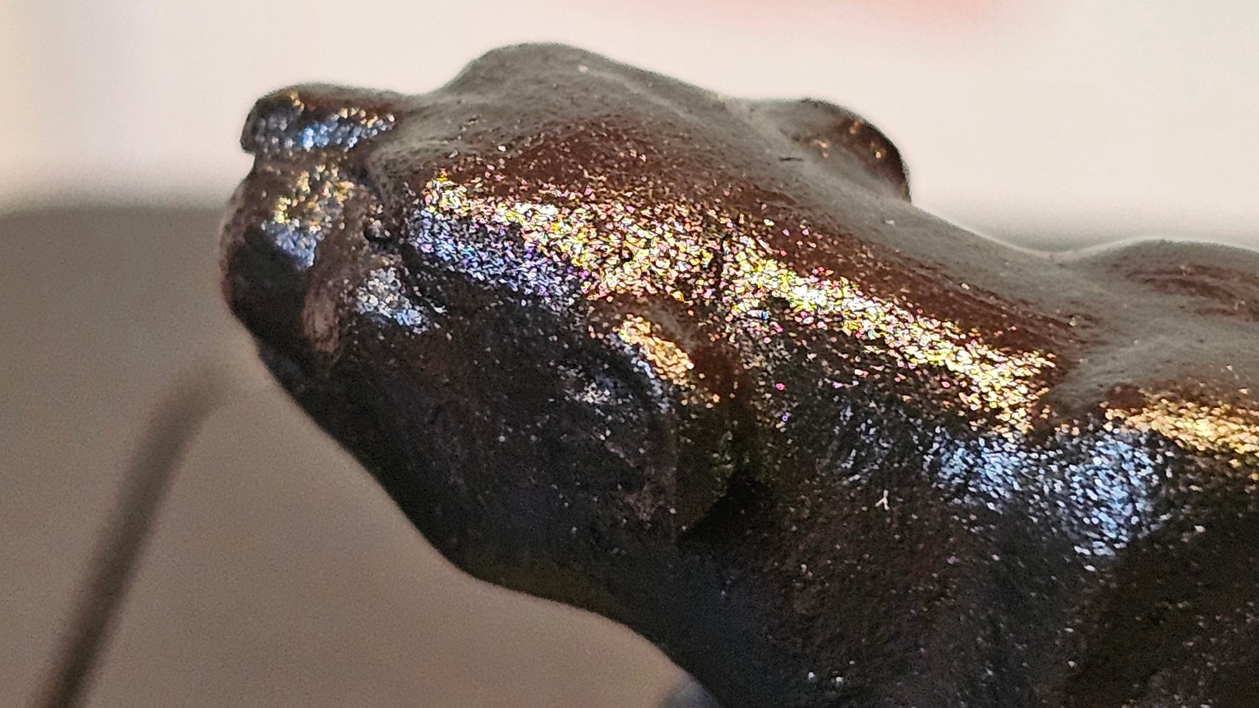 《风云之豹》"Feng Yun Zhi Bao", Di Cao Qing ~ Wu Hui Shao 底槽青~焐灰烧, 226.5ml, by L2A Senior Consummate Artist Yuan Hui 高级振兴技艺师兼高级工艺美术师～袁辉 ~ Congratulations to Mr A.A.! 1748hrs 21st Nov 2025, Port Franks! Canada🇨🇦!