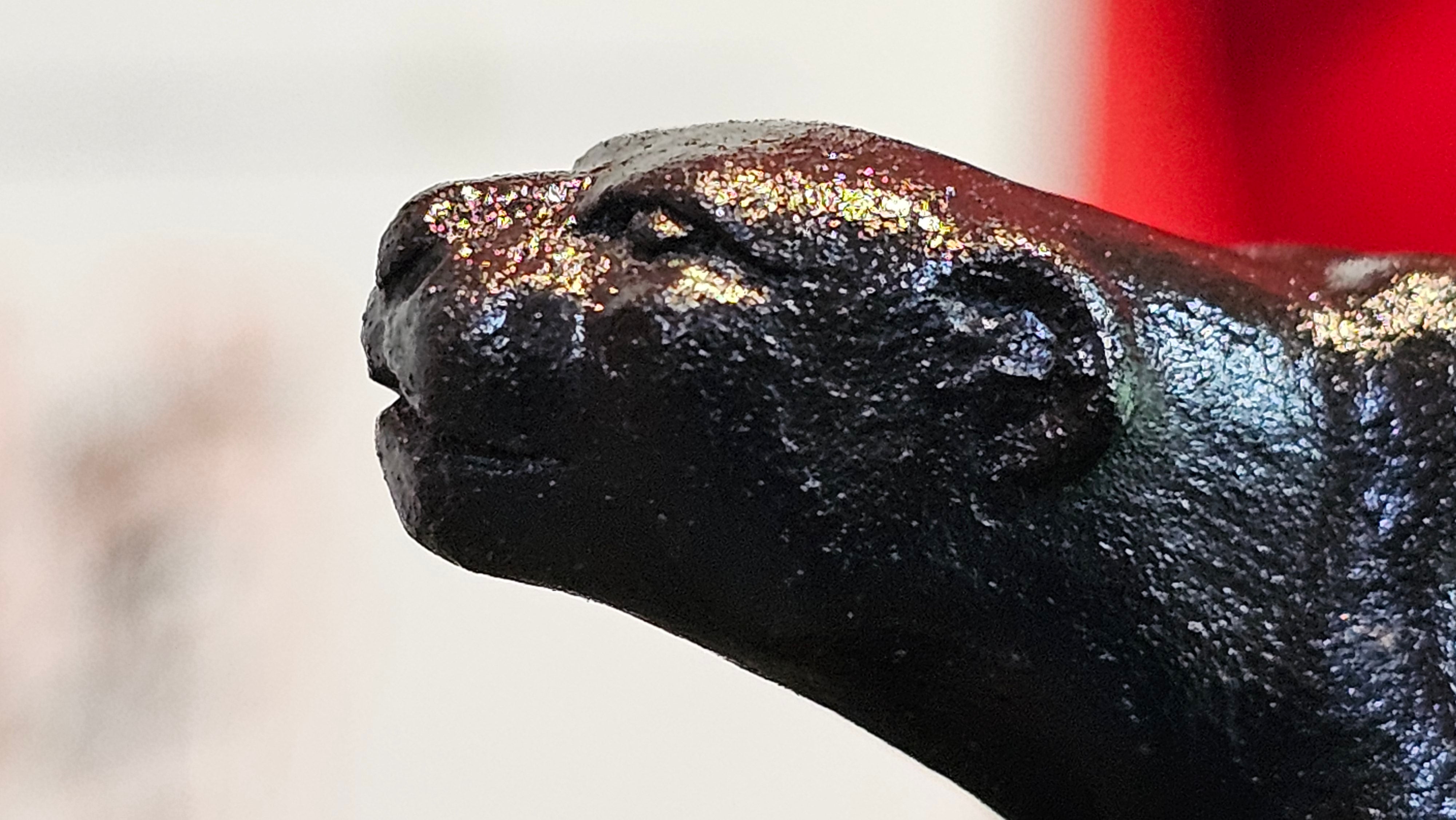 《风云之豹》"Feng Yun Zhi Bao", Di Cao Qing ~ Wu Hui Shao 底槽青~焐灰烧, 226.5ml, by L2A Senior Consummate Artist Yuan Hui 高级振兴技艺师兼高级工艺美术师～袁辉 ~ Congratulations to Mr A.A.! 1748hrs 21st Nov 2025, Port Franks! Canada🇨🇦!