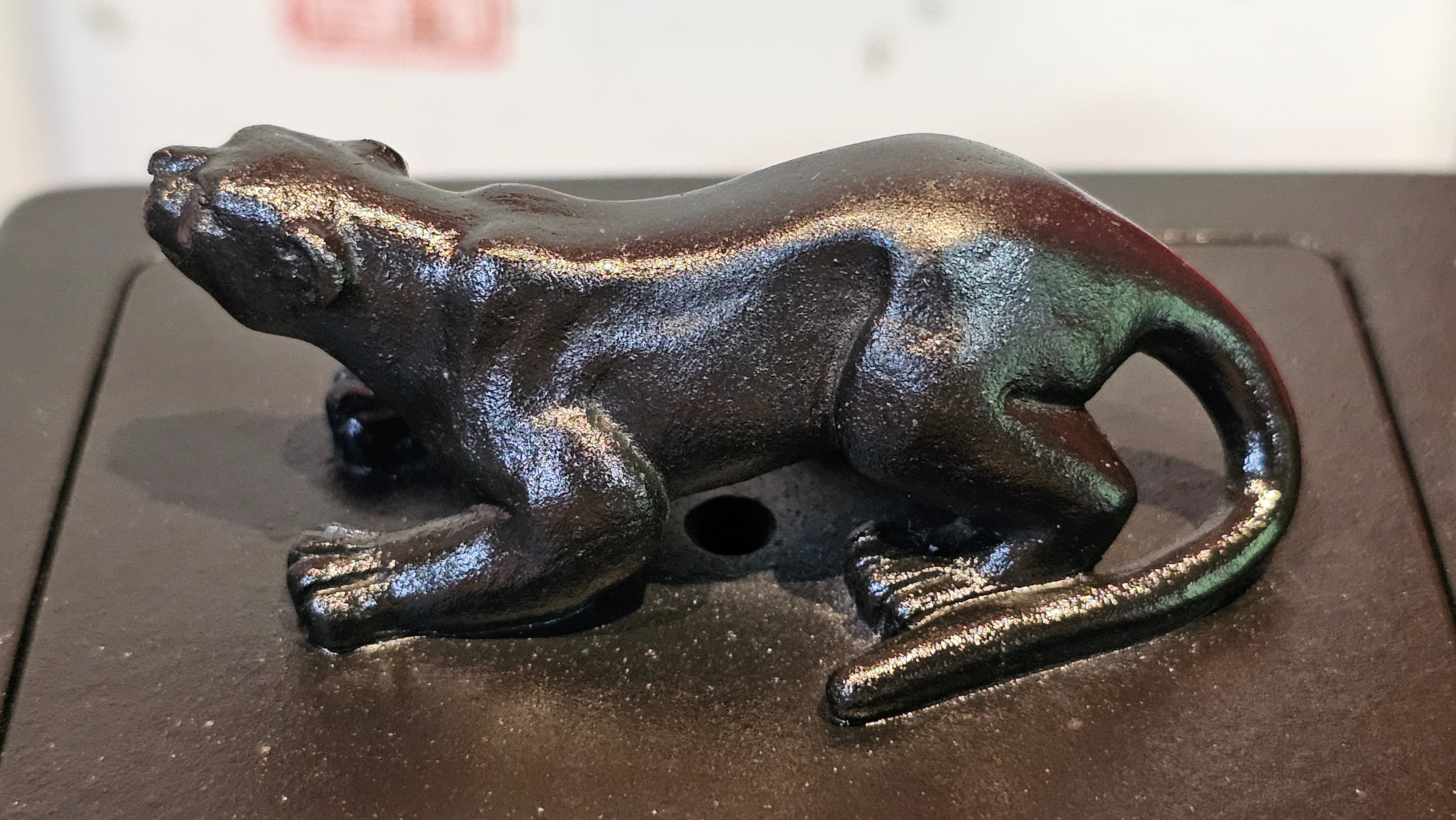 《风云之豹》"Feng Yun Zhi Bao", Di Cao Qing ~ Wu Hui Shao 底槽青~焐灰烧, 226.5ml, by L2A Senior Consummate Artist Yuan Hui 高级振兴技艺师兼高级工艺美术师～袁辉 ~ Congratulations to Mr A.A.! 1748hrs 21st Nov 2025, Port Franks! Canada🇨🇦!