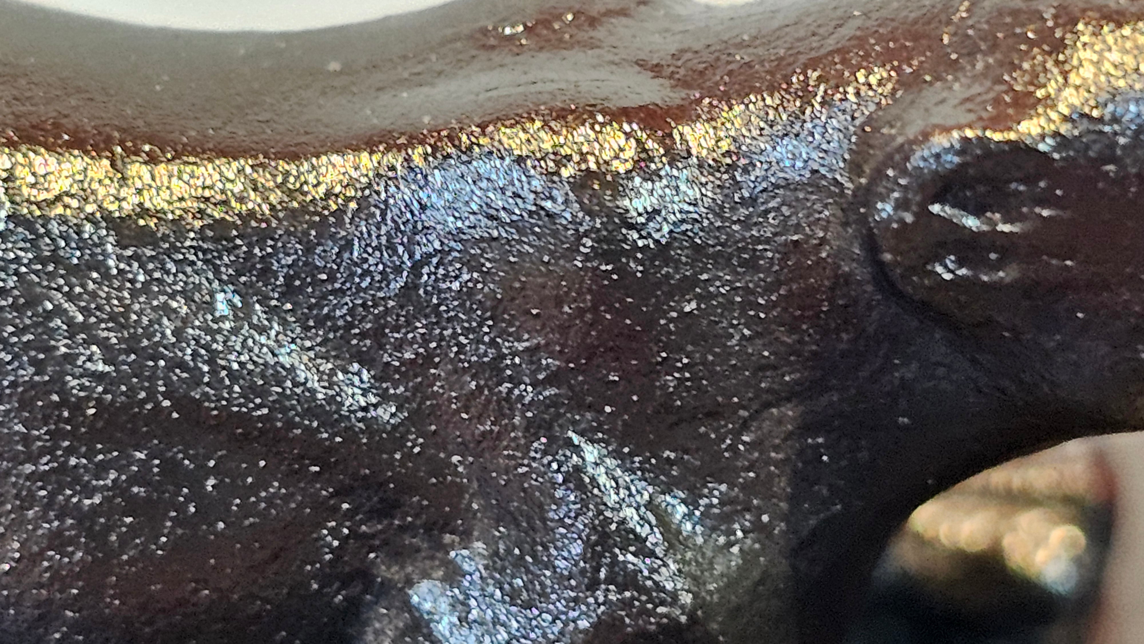 《风云之豹》"Feng Yun Zhi Bao", Di Cao Qing ~ Wu Hui Shao 底槽青~焐灰烧, 226.5ml, by L2A Senior Consummate Artist Yuan Hui 高级振兴技艺师兼高级工艺美术师～袁辉 ~ Congratulations to Mr A.A.! 1748hrs 21st Nov 2025, Port Franks! Canada🇨🇦!