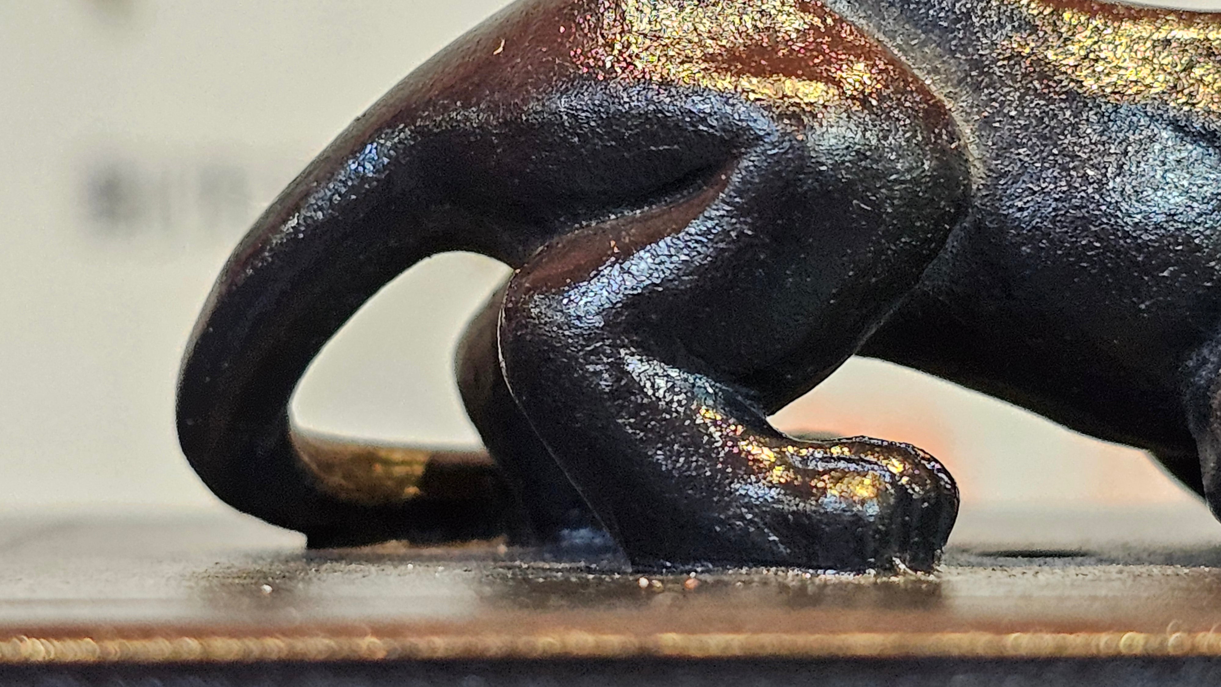 《风云之豹》"Feng Yun Zhi Bao", Di Cao Qing ~ Wu Hui Shao 底槽青~焐灰烧, 226.5ml, by L2A Senior Consummate Artist Yuan Hui 高级振兴技艺师兼高级工艺美术师～袁辉 ~ Congratulations to Mr A.A.! 1748hrs 21st Nov 2025, Port Franks! Canada🇨🇦!