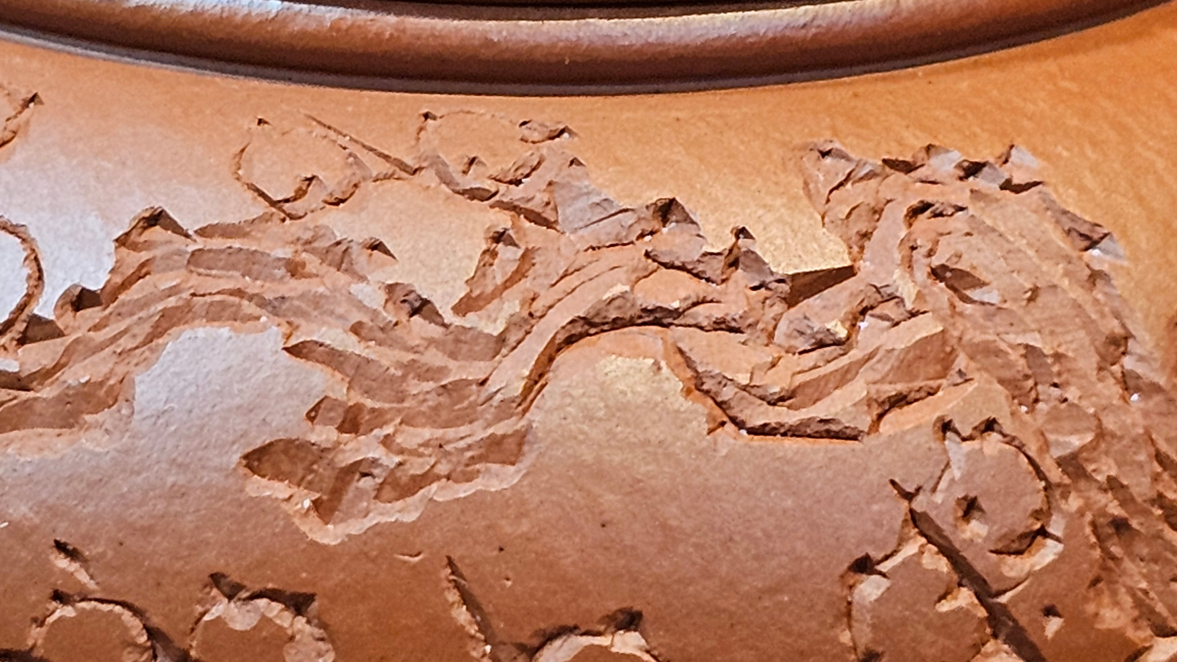 Shui Ping 水平, 152.3ml, Xiao Mei Yao Zhu Ni 小煤窑朱泥, by our Craftsman Chen Yue Fei 陈跃飞, Plum Blossoms Engraving by Craftsman Yi De Shu 一德书 ~ Congratulations to Ms A.J.! 1401hrs 18th Nov 2025, Esko! MN!