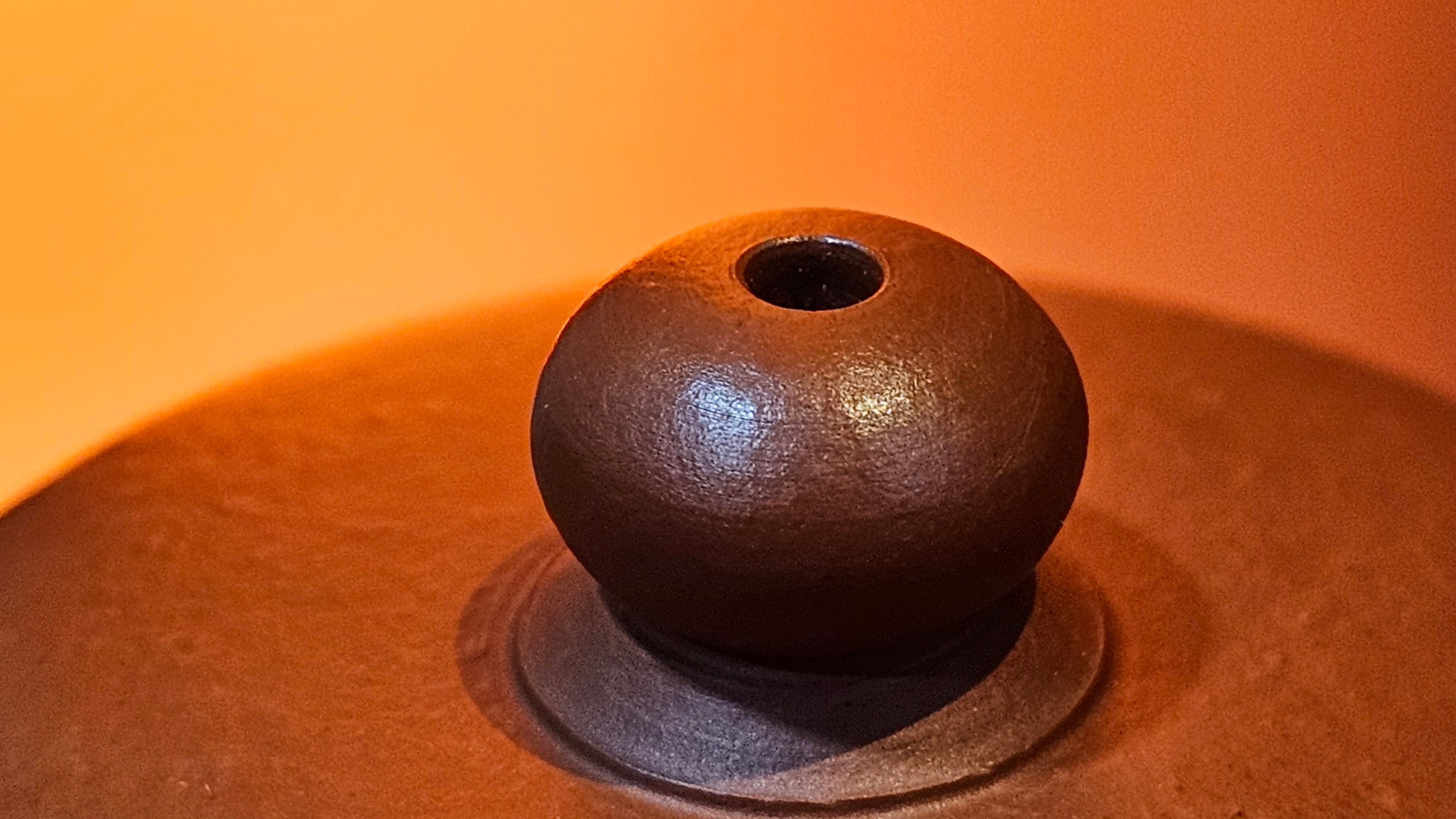 Shui Ping 水平, 152.3ml, Xiao Mei Yao Zhu Ni 小煤窑朱泥, by our Craftsman Chen Yue Fei 陈跃飞, Plum Blossoms Engraving by Craftsman Yi De Shu 一德书 ~ Congratulations to Ms A.J.! 1401hrs 18th Nov 2025, Esko! MN!