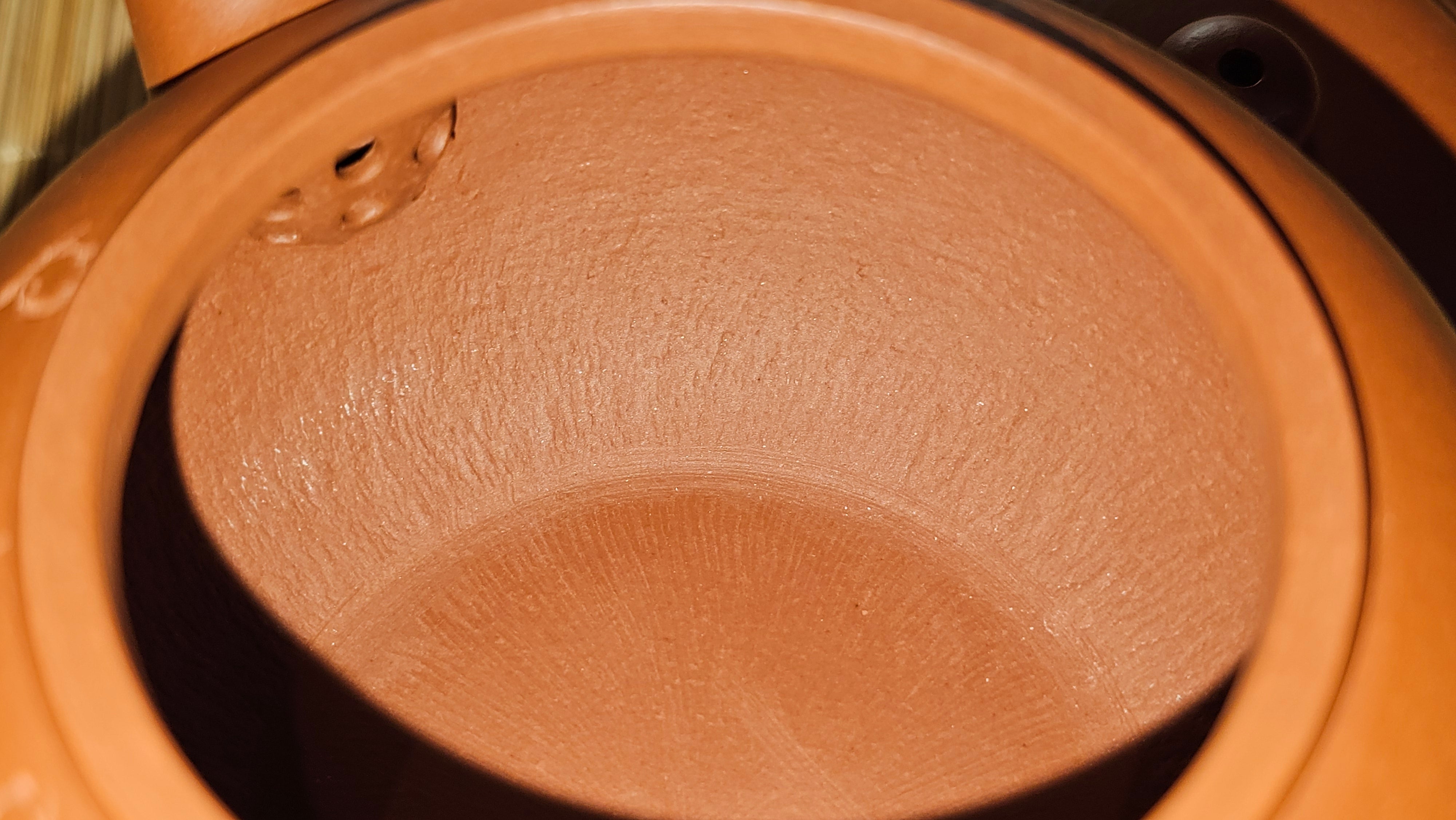 Shui Ping 水平, 152.3ml, Xiao Mei Yao Zhu Ni 小煤窑朱泥, by our Craftsman Chen Yue Fei 陈跃飞, Plum Blossoms Engraving by Craftsman Yi De Shu 一德书 ~ Congratulations to Ms A.J.! 1401hrs 18th Nov 2025, Esko! MN!