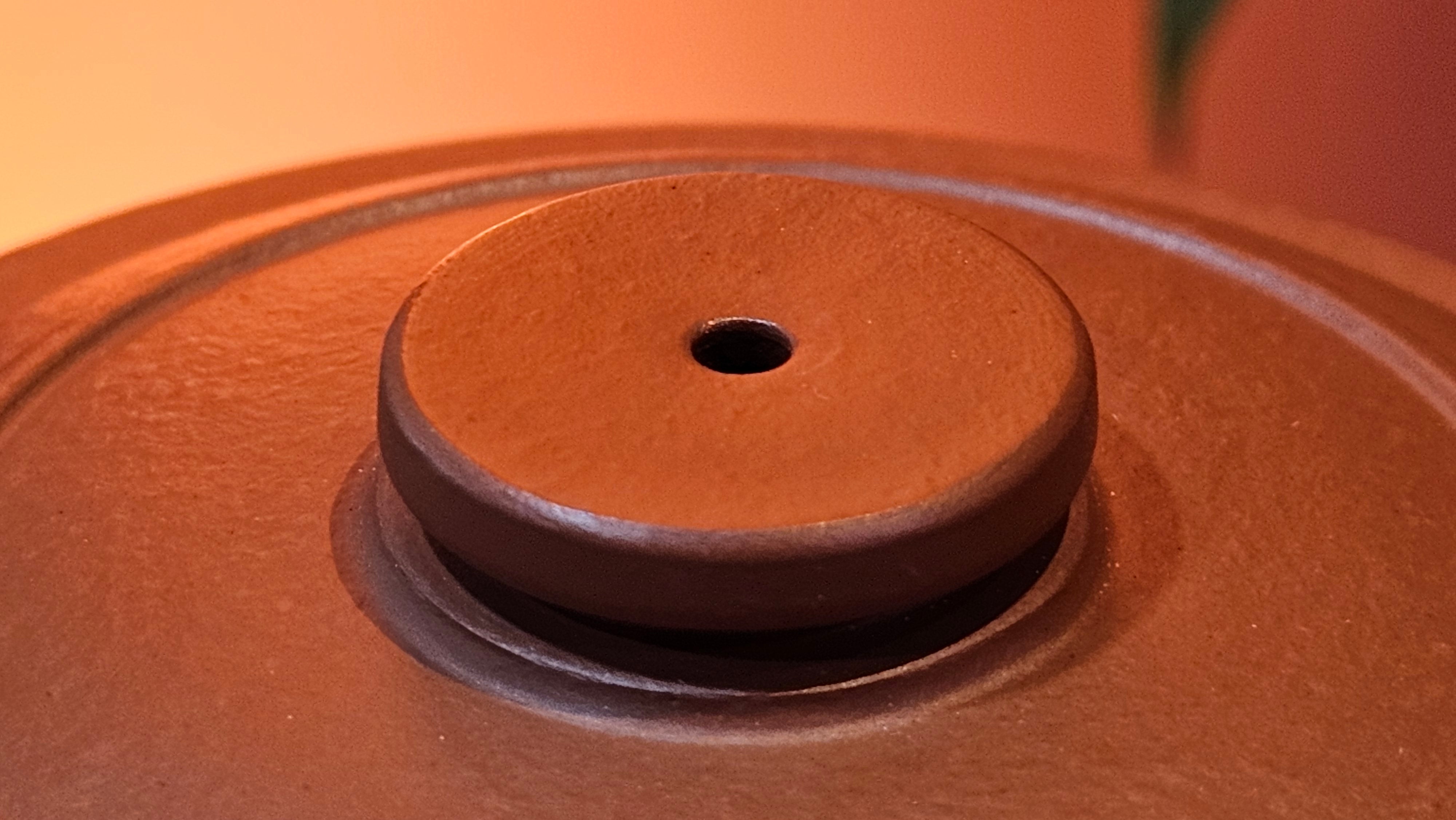 Hua Ting 华庭, 214.9ml (complex, large: 14cm long, 10cm wide), Xiao Mei Yao Zhu Ni 小煤窑朱泥,  by Craftsman Chen Yue Fei 陈跃飞, Engraving by Craftsman Yi De Shu 一德书 ~!Congratulations to Mr L.C.! 2158hrs 28th Nov 2025, Taylors! SC!