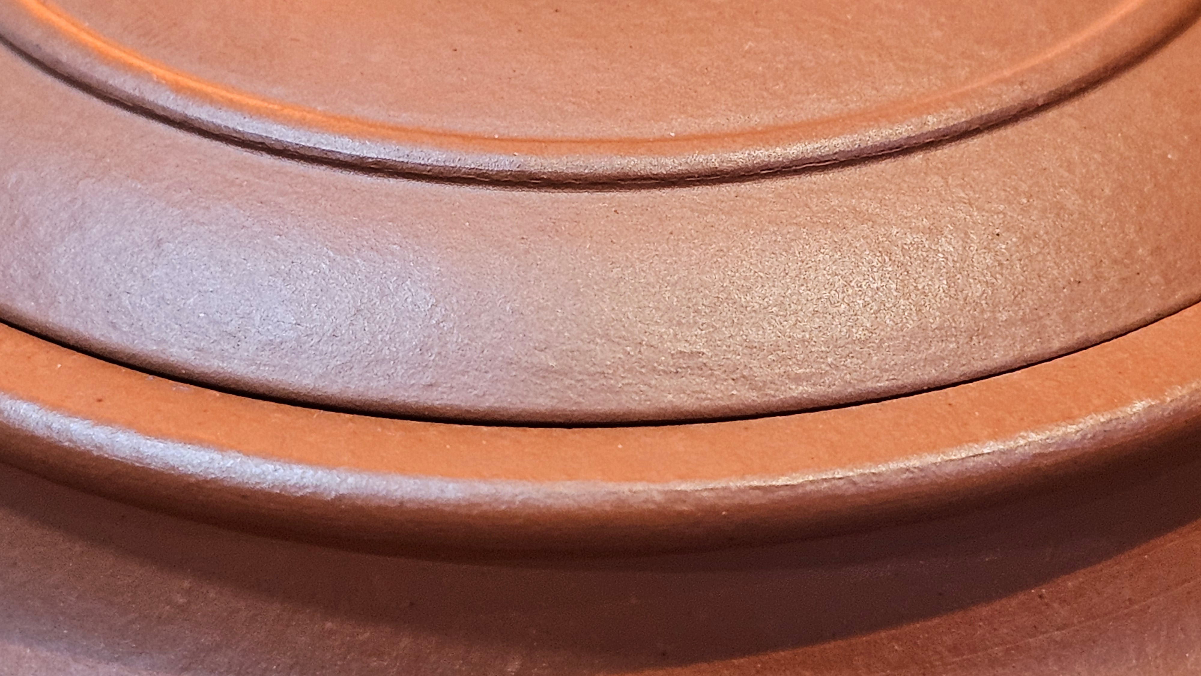 Hua Ting 华庭, 214.9ml (complex, large: 14cm long, 10cm wide), Xiao Mei Yao Zhu Ni 小煤窑朱泥,  by Craftsman Chen Yue Fei 陈跃飞, Engraving by Craftsman Yi De Shu 一德书 ~!Congratulations to Mr L.C.! 2158hrs 28th Nov 2025, Taylors! SC!