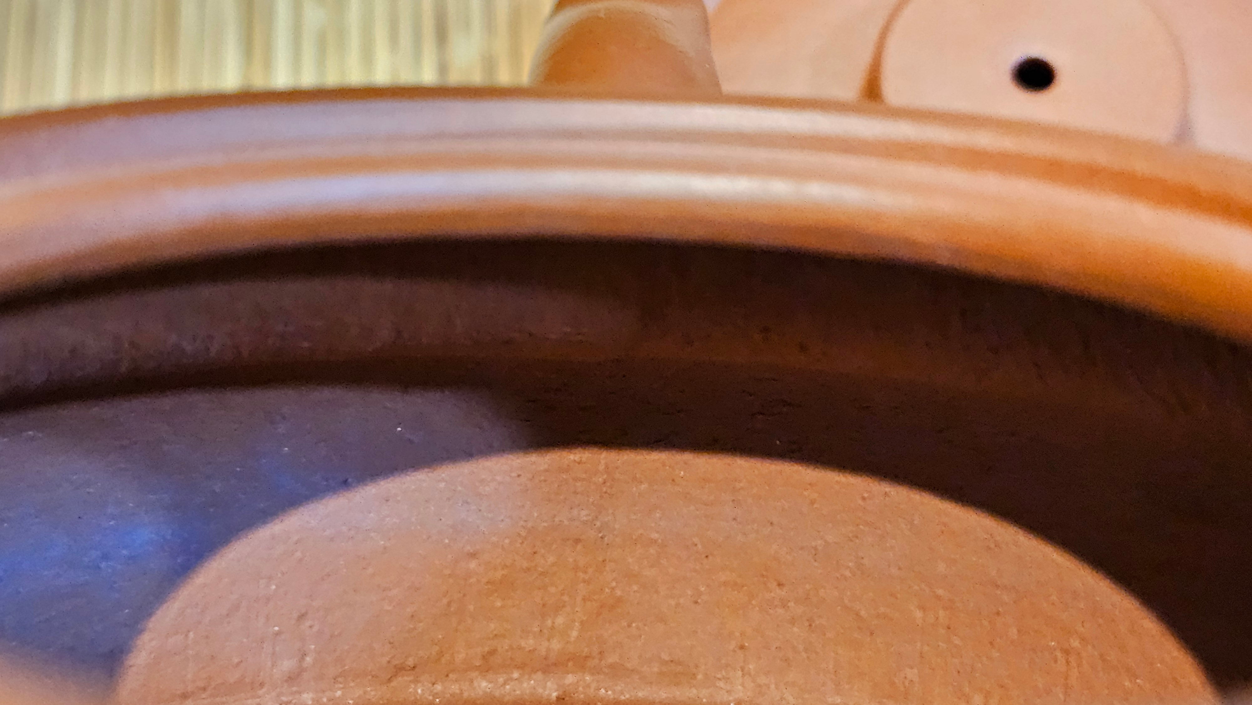 Hua Ting 华庭, 214.9ml (complex, large: 14cm long, 10cm wide), Xiao Mei Yao Zhu Ni 小煤窑朱泥,  by Craftsman Chen Yue Fei 陈跃飞, Engraving by Craftsman Yi De Shu 一德书 ~!Congratulations to Mr L.C.! 2158hrs 28th Nov 2025, Taylors! SC!