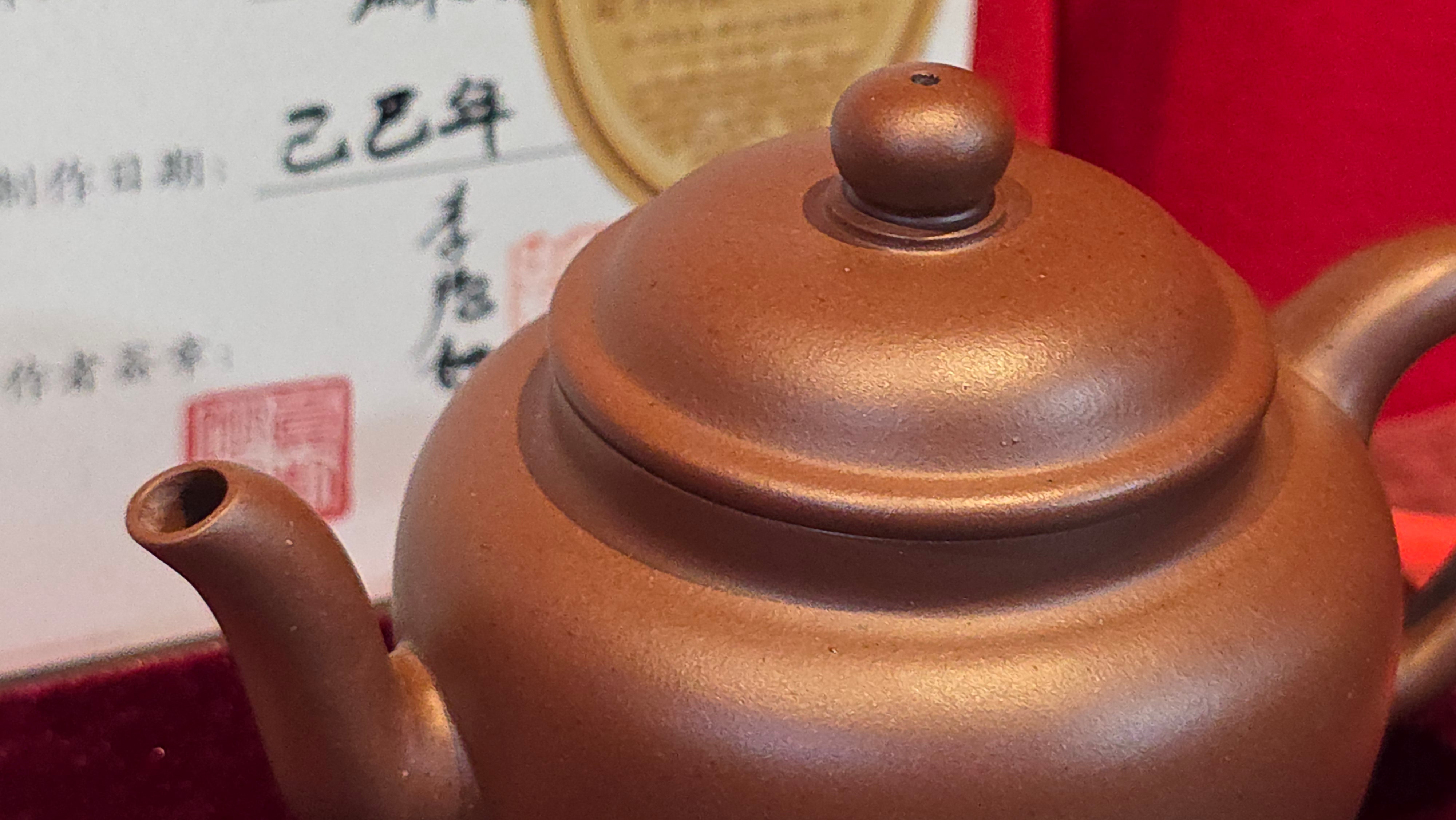 《宫灯》"Gong Deng", 195.3ml, Huang Long Yuan company's National-Authenticated Huang Long Shan 4th Quarry Di Cao Qing, Crafted by L3A Consummate Master Artist Li Yan Ru 李艳如。