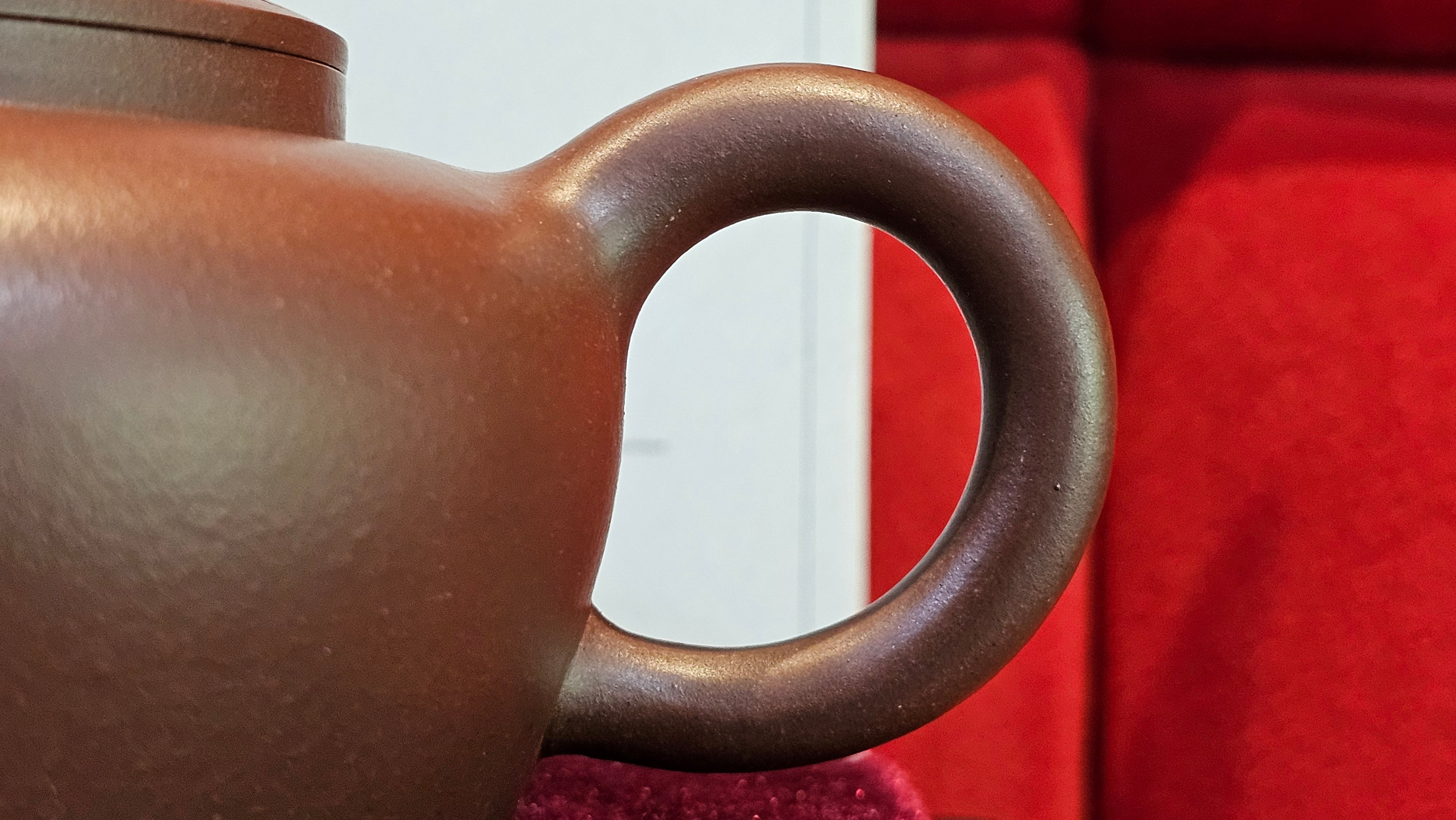 《小满》"Xiao Man", 312.3ml, Di Cao Qing Zi Ni 底槽青紫泥 ~ Crafted by L3A Consummate Master Artist Li Yan Ru 李艳如, Engraving by Artist Luo Ren 洛人 ~ Congratulations!to Mr S.M.! 2315hrs 24th Nov 2025, Séméac! France🇫🇷!