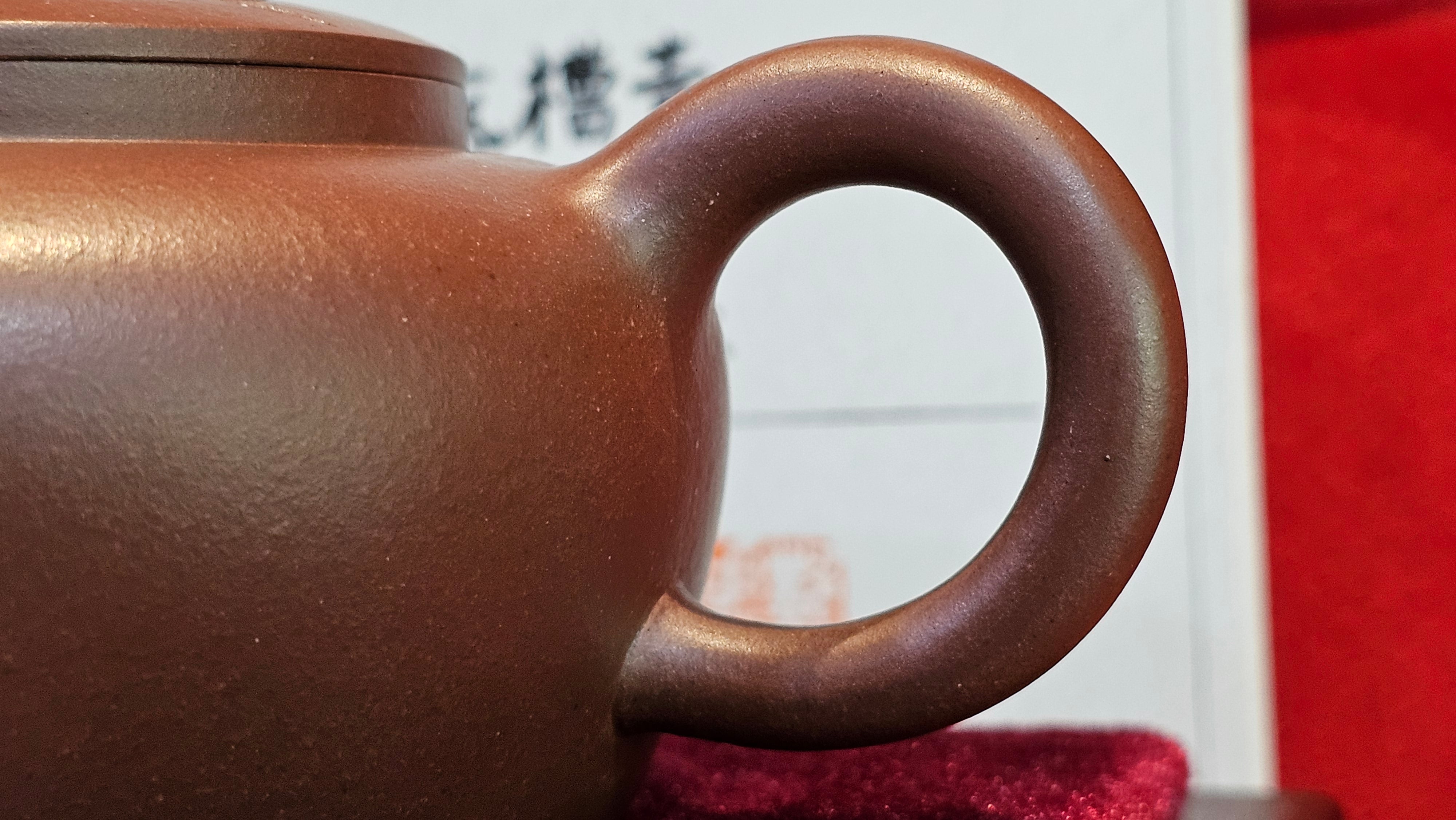 《小满》"Xiao Man", 312.3ml, Di Cao Qing Zi Ni 底槽青紫泥 ~ Crafted by L3A Consummate Master Artist Li Yan Ru 李艳如, Engraving by Artist Luo Ren 洛人 ~ Congratulations!to Mr S.M.! 2315hrs 24th Nov 2025, Séméac! France🇫🇷!