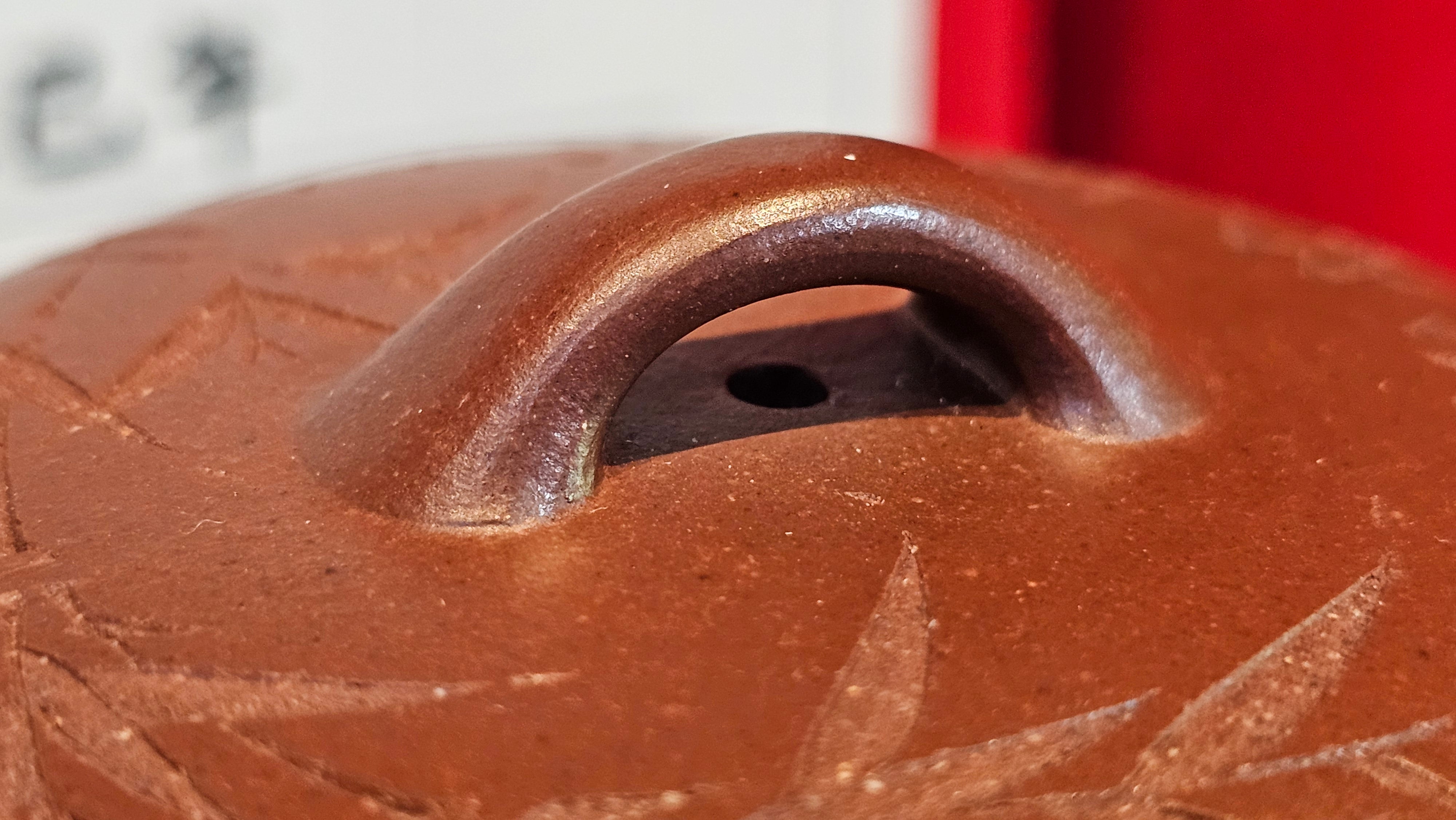 《小满》"Xiao Man", 312.3ml, Di Cao Qing Zi Ni 底槽青紫泥 ~ Crafted by L3A Consummate Master Artist Li Yan Ru 李艳如, Engraving by Artist Luo Ren 洛人 ~ Congratulations!to Mr S.M.! 2315hrs 24th Nov 2025, Séméac! France🇫🇷!