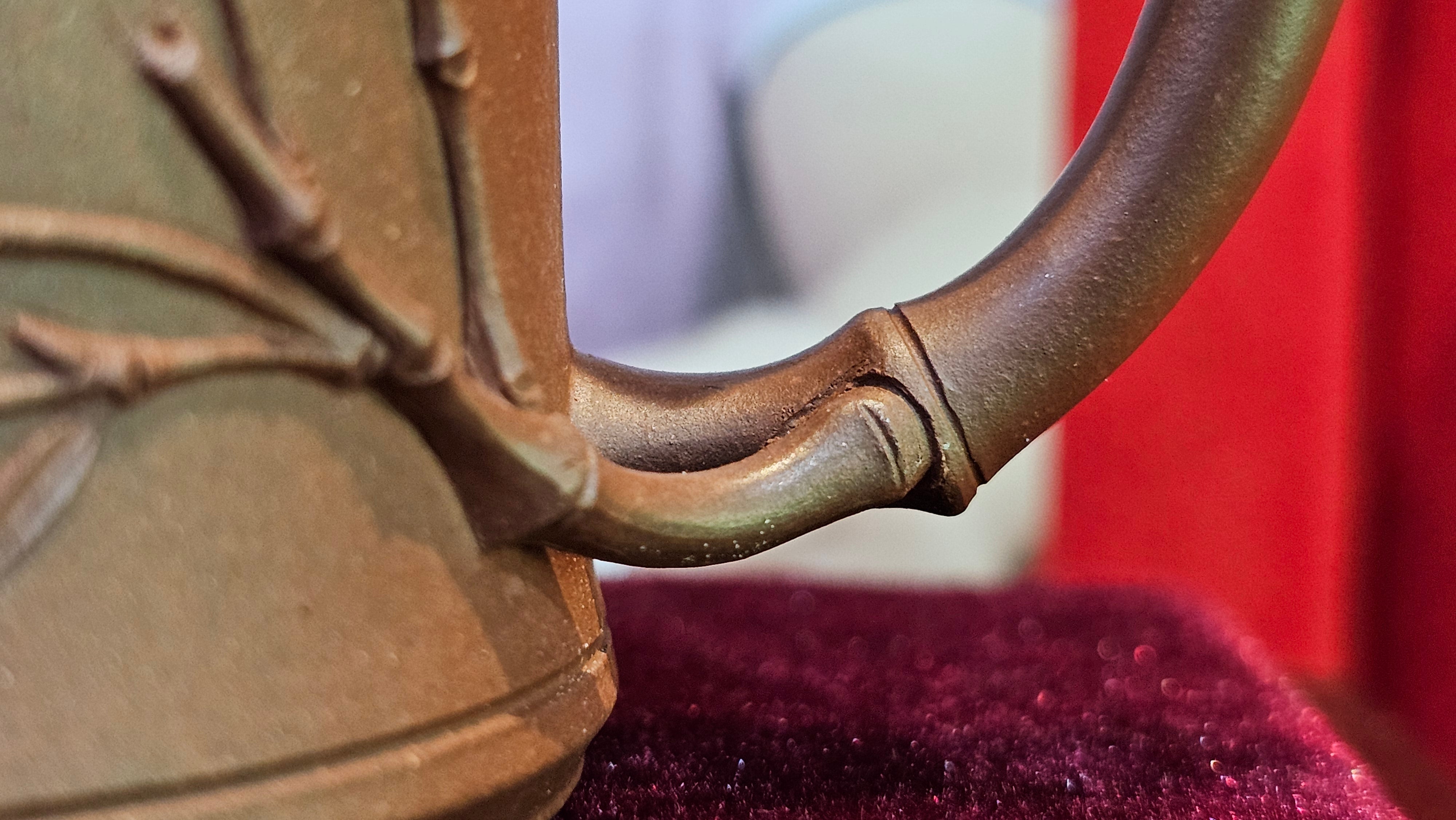 《湘妃竹段》"Xiang Fei Zhu Duan", 244.8ml, Di Cao Qing Zi Ni with Duan Ni Clay embellishments for the characteristic "Xiang Fei Bamboo" Patterns, by L4 Assoc Master Yu Chun Lei 俞春雷 ~!Congratulations to Kungfu Master J.G.! 1122hrs 23rd Nov 2025, New Orleans! LA!