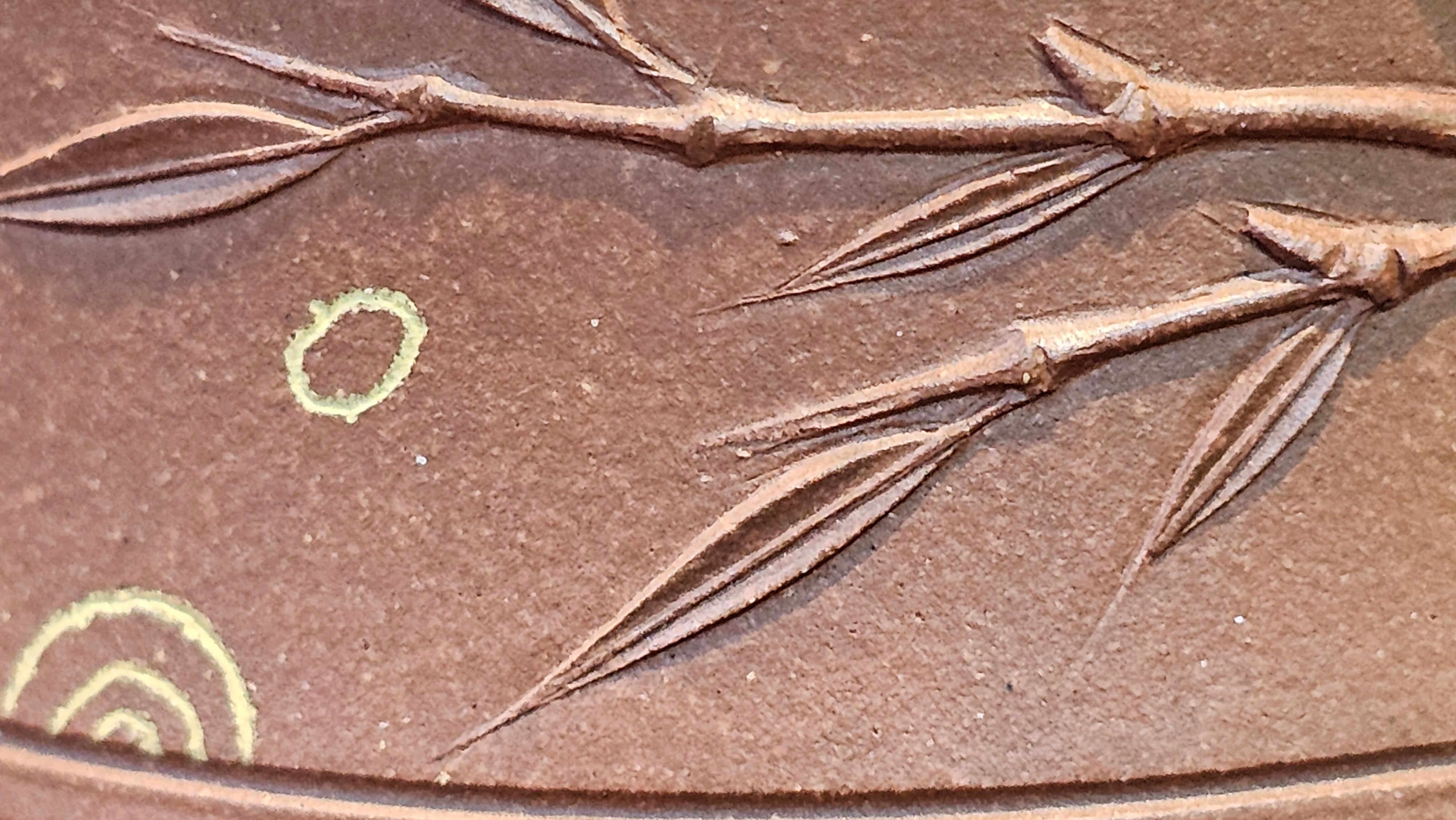 《湘妃竹段》"Xiang Fei Zhu Duan", 244.8ml, Di Cao Qing Zi Ni with Duan Ni Clay embellishments for the characteristic "Xiang Fei Bamboo" Patterns, by L4 Assoc Master Yu Chun Lei 俞春雷 ~!Congratulations to Kungfu Master J.G.! 1122hrs 23rd Nov 2025, New Orleans! LA!