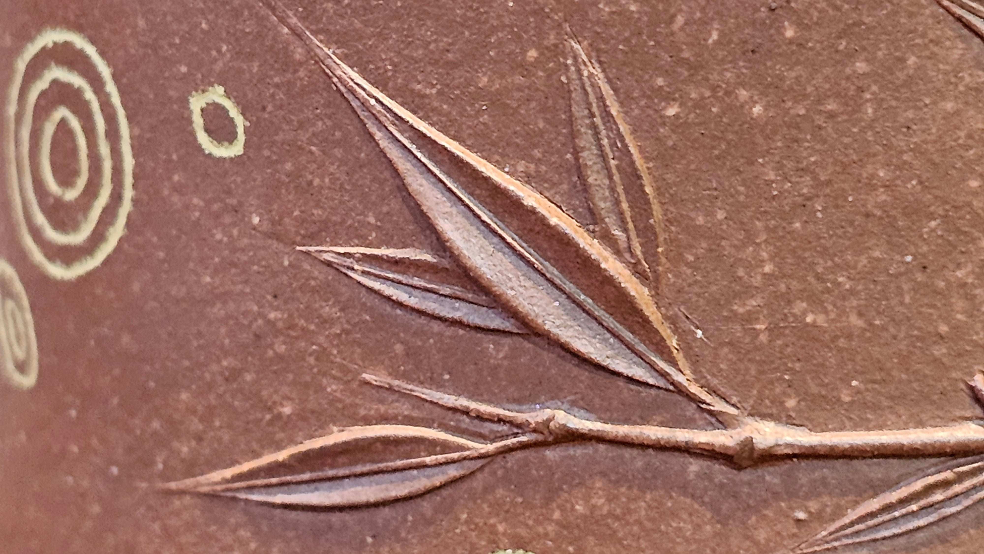 《湘妃竹段》"Xiang Fei Zhu Duan", 244.8ml, Di Cao Qing Zi Ni with Duan Ni Clay embellishments for the characteristic "Xiang Fei Bamboo" Patterns, by L4 Assoc Master Yu Chun Lei 俞春雷 ~!Congratulations to Kungfu Master J.G.! 1122hrs 23rd Nov 2025, New Orleans! LA!