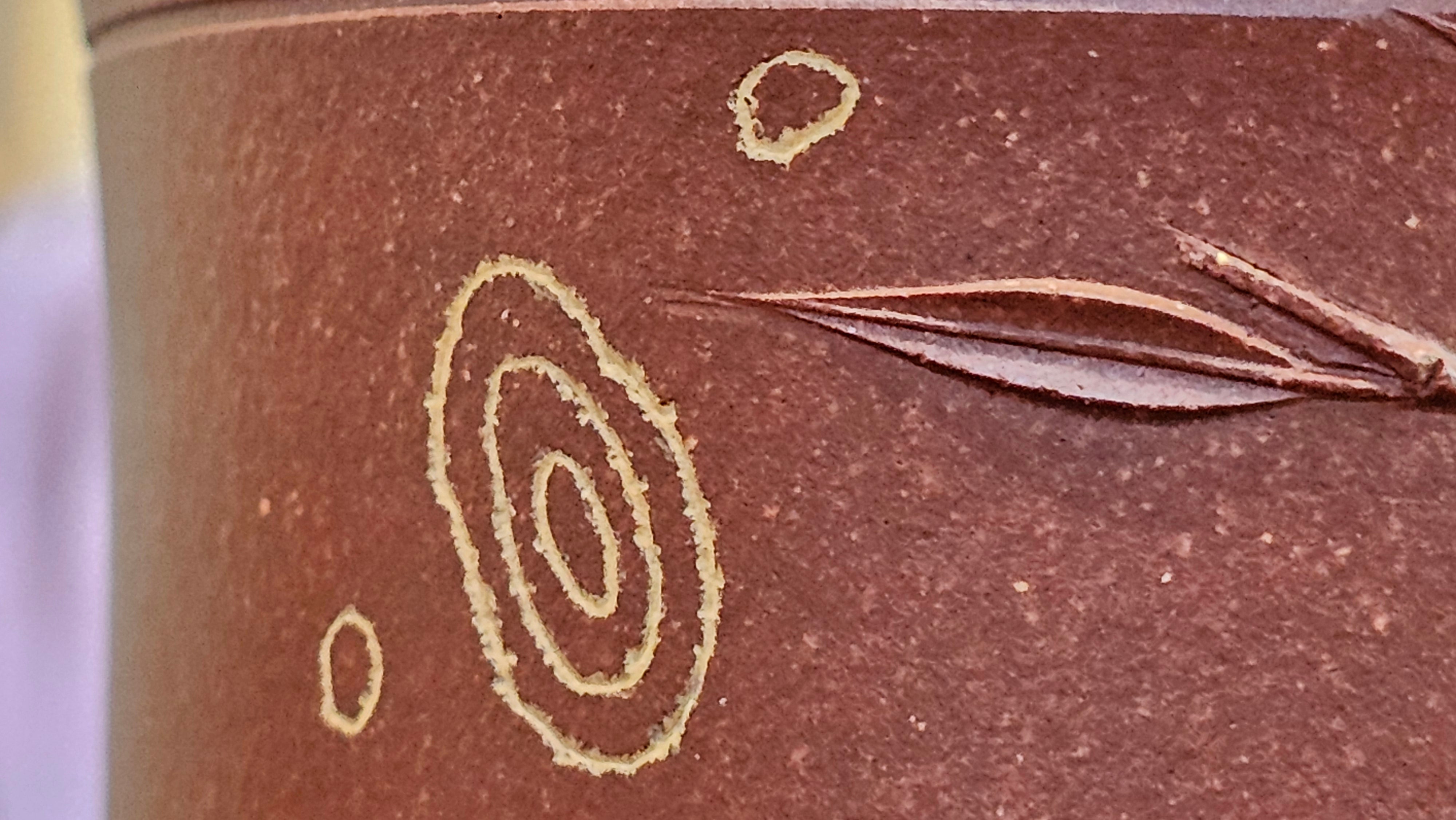 《湘妃竹段》"Xiang Fei Zhu Duan", 244.8ml, Di Cao Qing Zi Ni with Duan Ni Clay embellishments for the characteristic "Xiang Fei Bamboo" Patterns, by L4 Assoc Master Yu Chun Lei 俞春雷 ~!Congratulations to Kungfu Master J.G.! 1122hrs 23rd Nov 2025, New Orleans! LA!