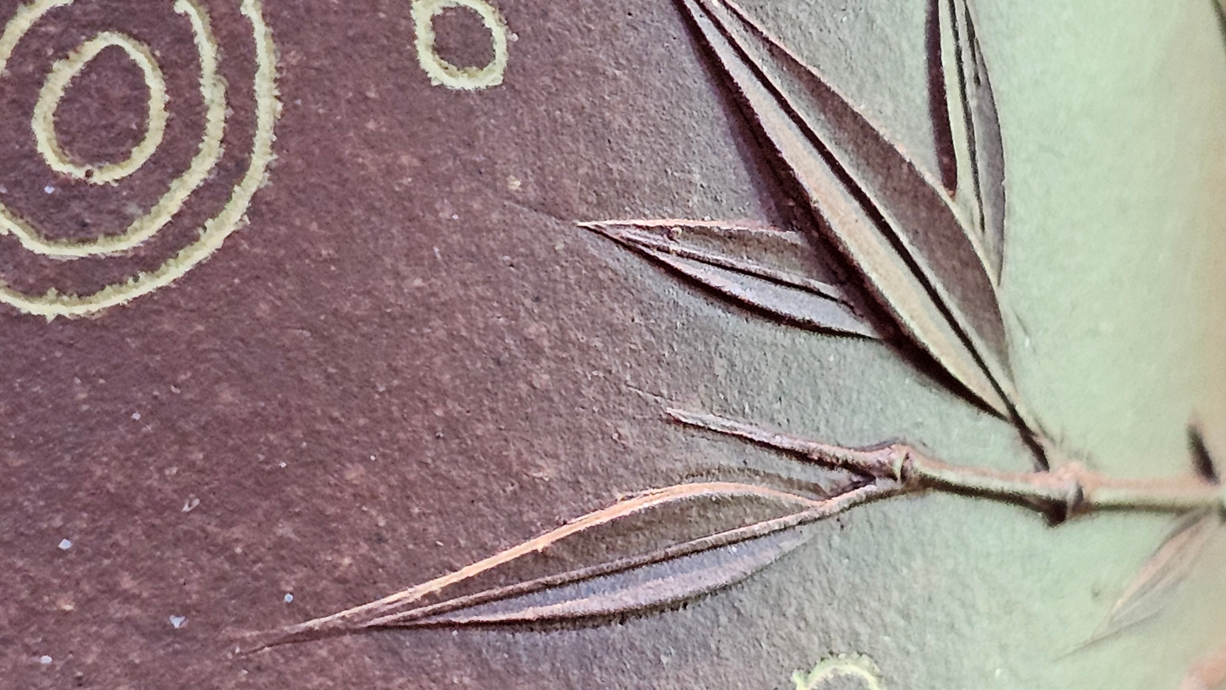 《湘妃竹段》"Xiang Fei Zhu Duan", 244.8ml, Di Cao Qing Zi Ni with Duan Ni Clay embellishments for the characteristic "Xiang Fei Bamboo" Patterns, by L4 Assoc Master Yu Chun Lei 俞春雷 ~!Congratulations to Kungfu Master J.G.! 1122hrs 23rd Nov 2025, New Orleans! LA!