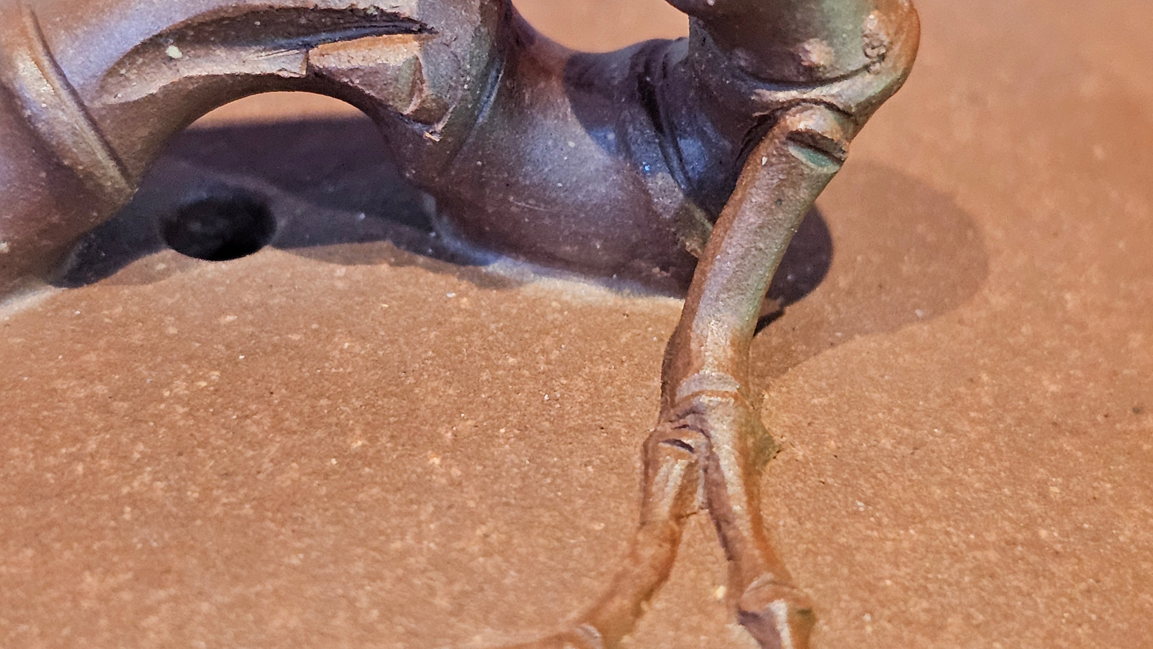 《湘妃竹段》"Xiang Fei Zhu Duan", 244.8ml, Di Cao Qing Zi Ni with Duan Ni Clay embellishments for the characteristic "Xiang Fei Bamboo" Patterns, by L4 Assoc Master Yu Chun Lei 俞春雷 ~!Congratulations to Kungfu Master J.G.! 1122hrs 23rd Nov 2025, New Orleans! LA!