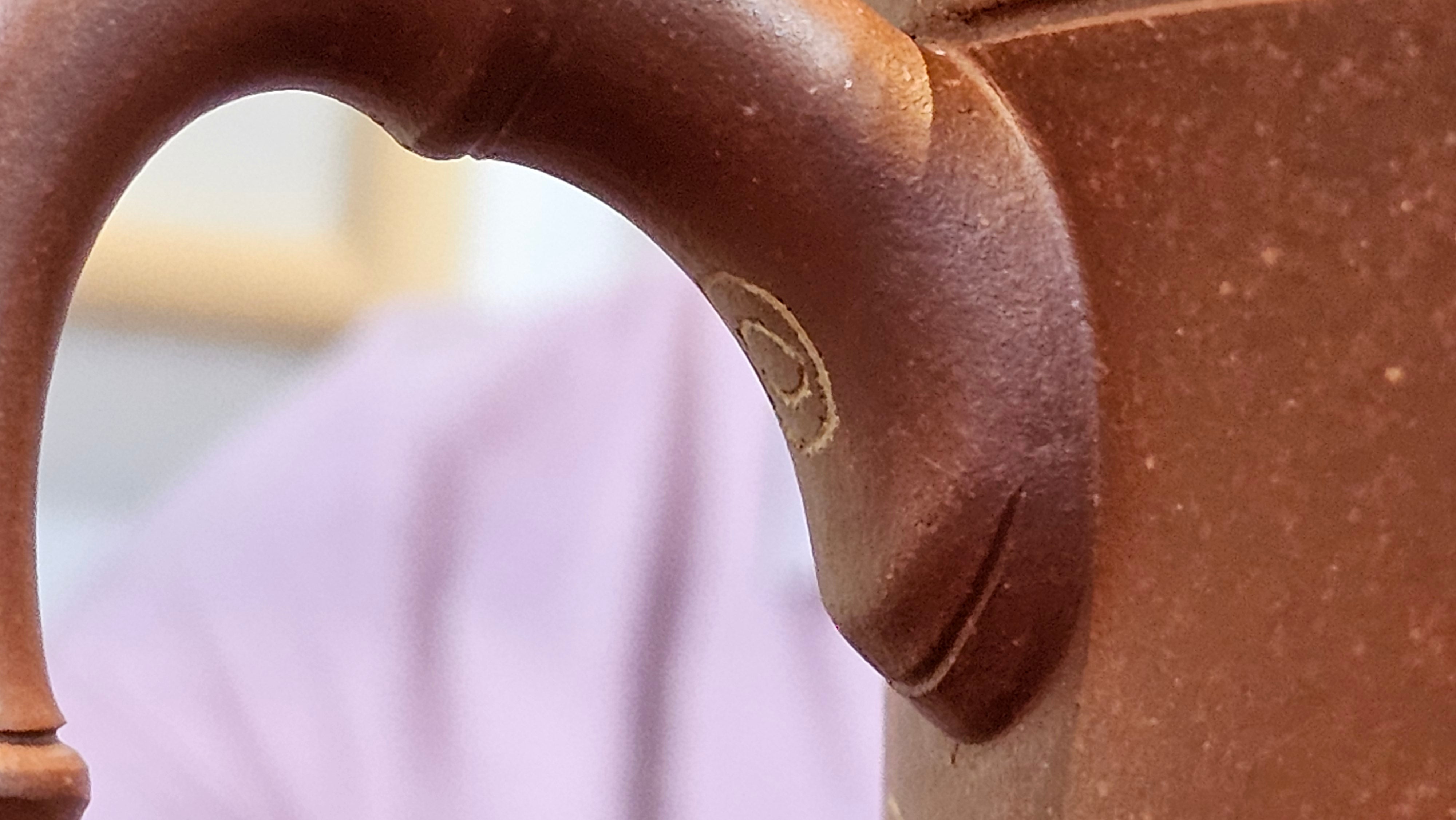 《湘妃竹段》"Xiang Fei Zhu Duan", 244.8ml, Di Cao Qing Zi Ni with Duan Ni Clay embellishments for the characteristic "Xiang Fei Bamboo" Patterns, by L4 Assoc Master Yu Chun Lei 俞春雷 ~!Congratulations to Kungfu Master J.G.! 1122hrs 23rd Nov 2025, New Orleans! LA!