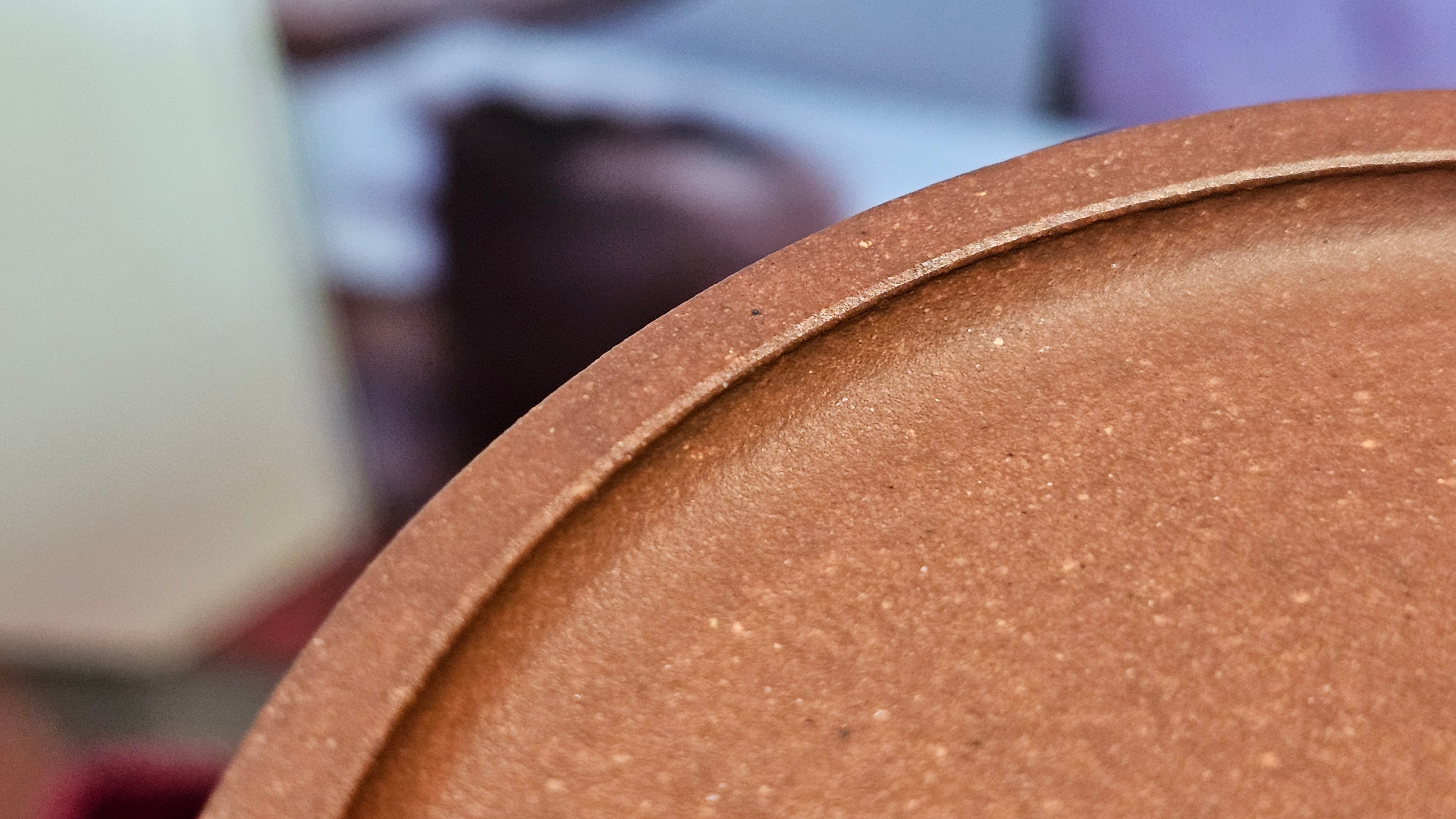 《湘妃竹段》"Xiang Fei Zhu Duan", 244.8ml, Di Cao Qing Zi Ni with Duan Ni Clay embellishments for the characteristic "Xiang Fei Bamboo" Patterns, by L4 Assoc Master Yu Chun Lei 俞春雷 ~!Congratulations to Kungfu Master J.G.! 1122hrs 23rd Nov 2025, New Orleans! LA!