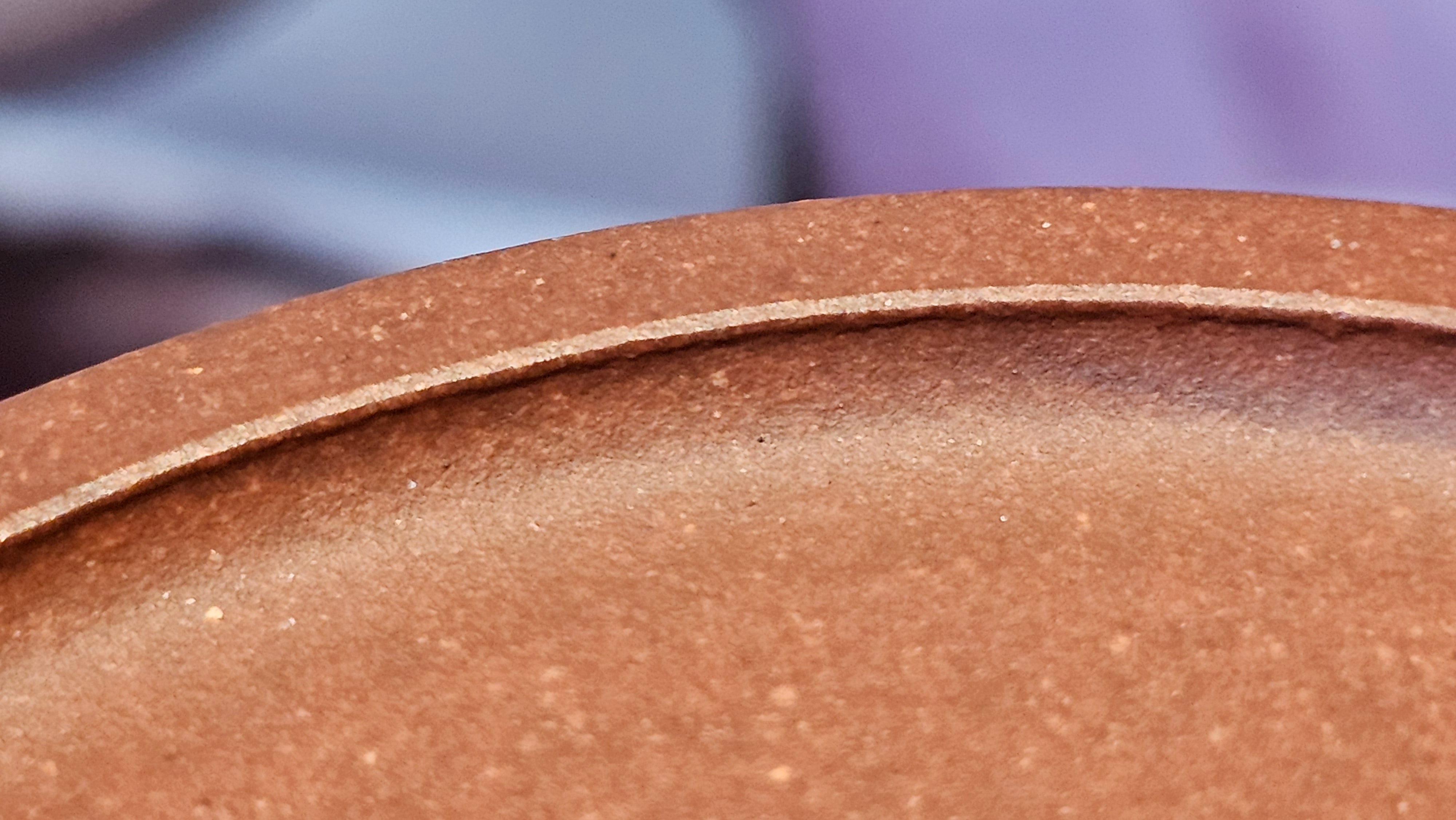 《湘妃竹段》"Xiang Fei Zhu Duan", 244.8ml, Di Cao Qing Zi Ni with Duan Ni Clay embellishments for the characteristic "Xiang Fei Bamboo" Patterns, by L4 Assoc Master Yu Chun Lei 俞春雷 ~!Congratulations to Kungfu Master J.G.! 1122hrs 23rd Nov 2025, New Orleans! LA!