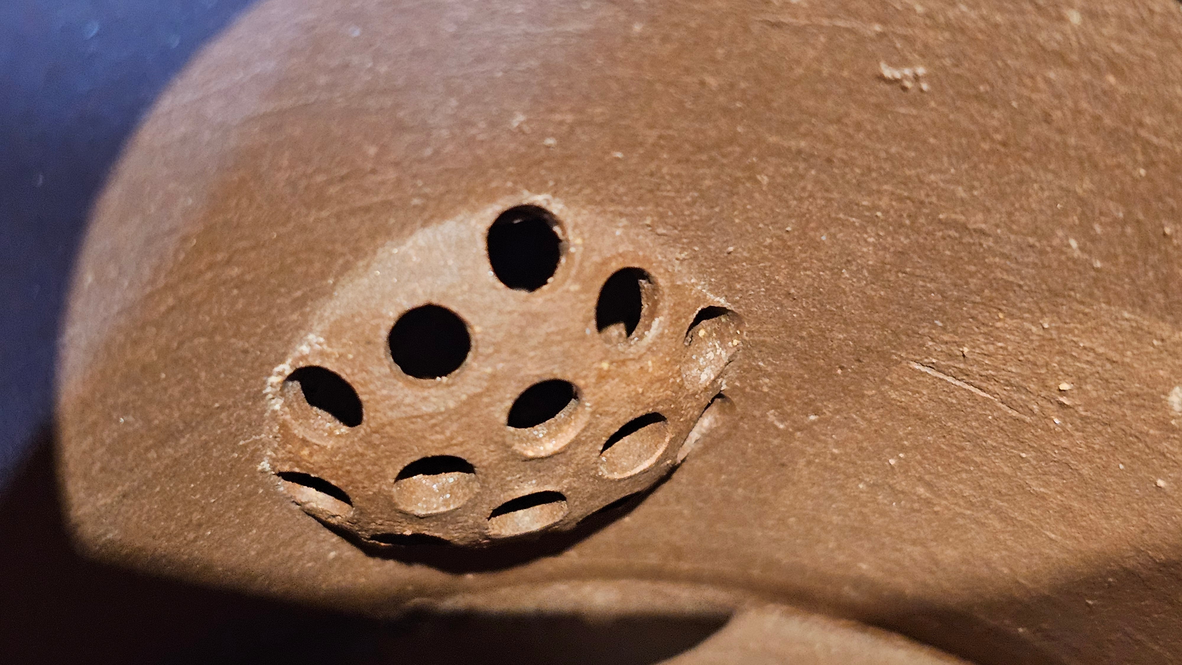 《湘妃竹段》"Xiang Fei Zhu Duan", 244.8ml, Di Cao Qing Zi Ni with Duan Ni Clay embellishments for the characteristic "Xiang Fei Bamboo" Patterns, by L4 Assoc Master Yu Chun Lei 俞春雷 ~!Congratulations to Kungfu Master J.G.! 1122hrs 23rd Nov 2025, New Orleans! LA!