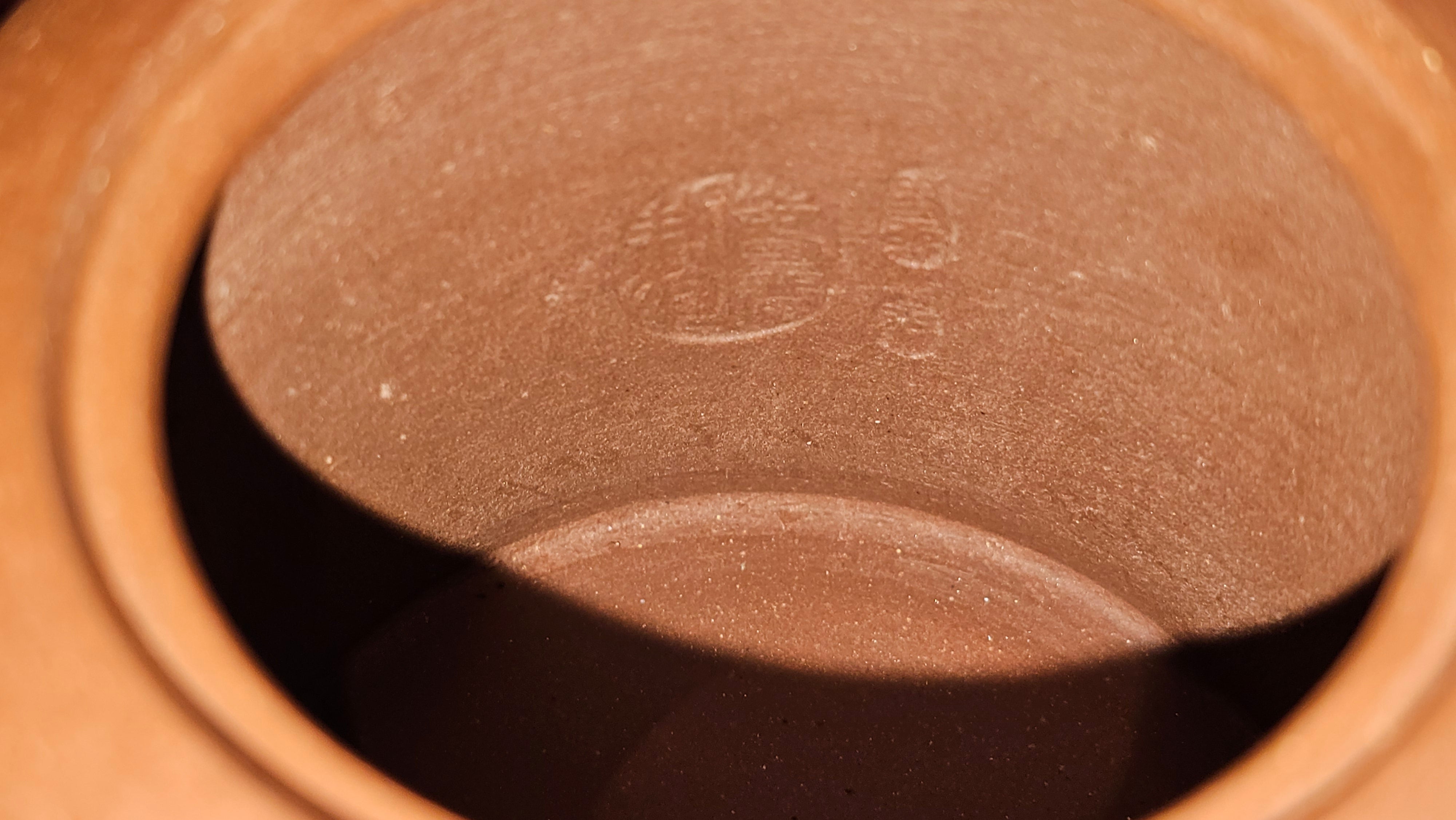 《湘妃竹段》"Xiang Fei Zhu Duan", 244.8ml, Di Cao Qing Zi Ni with Duan Ni Clay embellishments for the characteristic "Xiang Fei Bamboo" Patterns, by L4 Assoc Master Yu Chun Lei 俞春雷 ~!Congratulations to Kungfu Master J.G.! 1122hrs 23rd Nov 2025, New Orleans! LA!