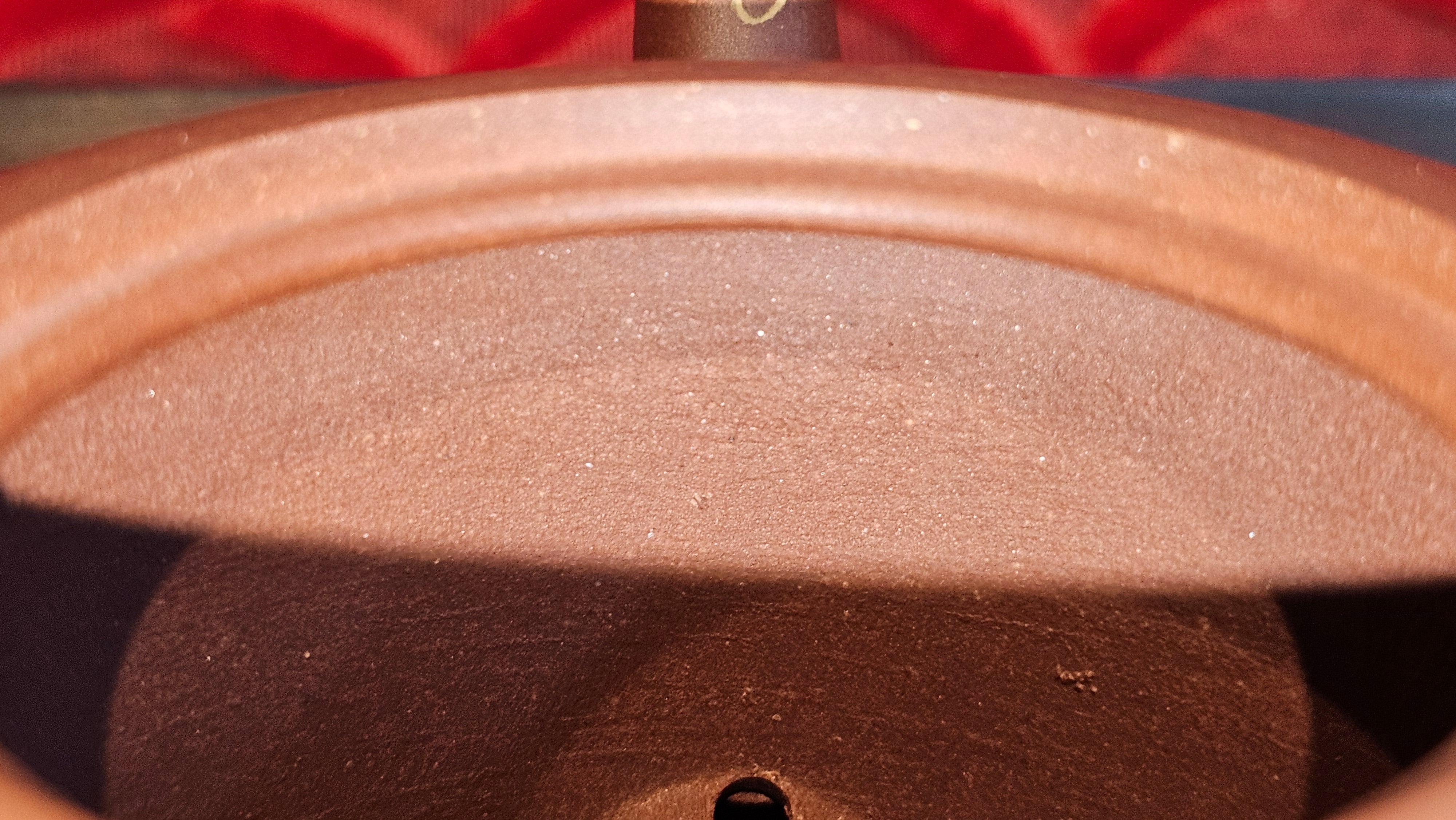 《湘妃竹段》"Xiang Fei Zhu Duan", 244.8ml, Di Cao Qing Zi Ni with Duan Ni Clay embellishments for the characteristic "Xiang Fei Bamboo" Patterns, by L4 Assoc Master Yu Chun Lei 俞春雷 ~!Congratulations to Kungfu Master J.G.! 1122hrs 23rd Nov 2025, New Orleans! LA!