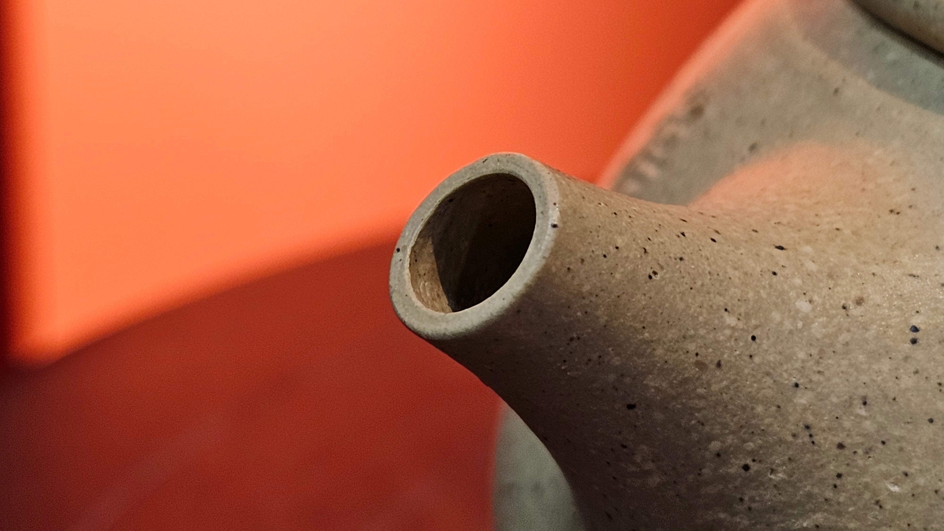 Jing Zhou Shi Piao 景舟石瓢, Zhi Ma Duan Ni 芝麻段泥, 186.8ml, by Craftsman Gu Xiao Ming 顾小明; Engraving of Bamboo & Poem in Kai Shu 竹与诗词(楷书)刻绘 by Craftsman Ruo Xi 若兮 ~ Congratulations!to Mr M.B.! 0132hrs 26th Nov 2025, Los Angeles! CA!