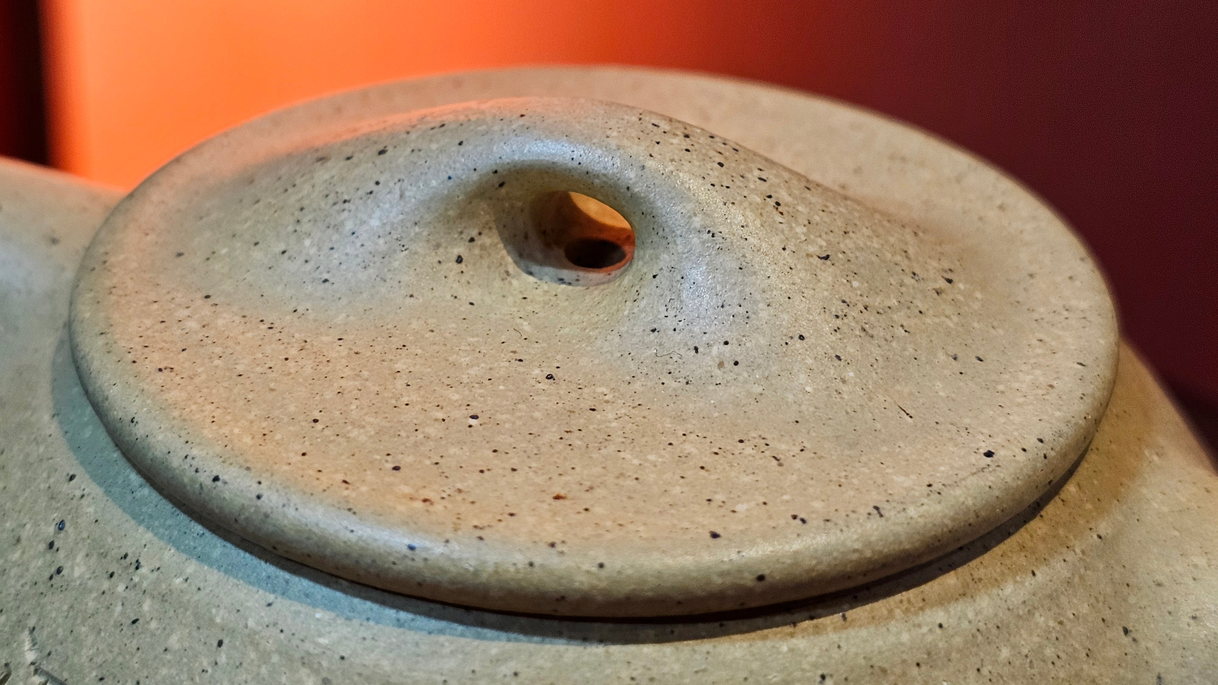 Jing Zhou Shi Piao 景舟石瓢, Zhi Ma Duan Ni 芝麻段泥, 186.8ml, by Craftsman Gu Xiao Ming 顾小明; Engraving of Bamboo & Poem in Kai Shu 竹与诗词(楷书)刻绘 by Craftsman Ruo Xi 若兮 ~ Congratulations!to Mr M.B.! 0132hrs 26th Nov 2025, Los Angeles! CA!