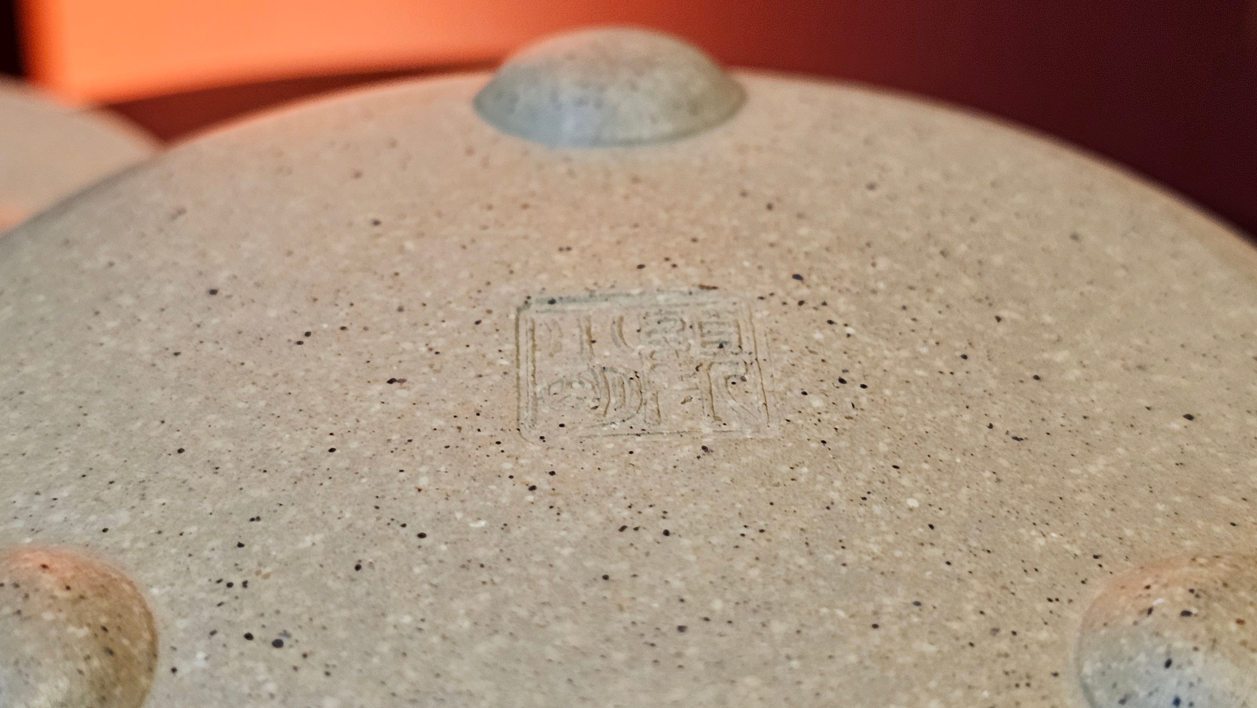 Jing Zhou Shi Piao 景舟石瓢, Zhi Ma Duan Ni 芝麻段泥, 186.8ml, by Craftsman Gu Xiao Ming 顾小明; Engraving of Bamboo & Poem in Kai Shu 竹与诗词(楷书)刻绘 by Craftsman Ruo Xi 若兮 ~ Congratulations!to Mr M.B.! 0132hrs 26th Nov 2025, Los Angeles! CA!