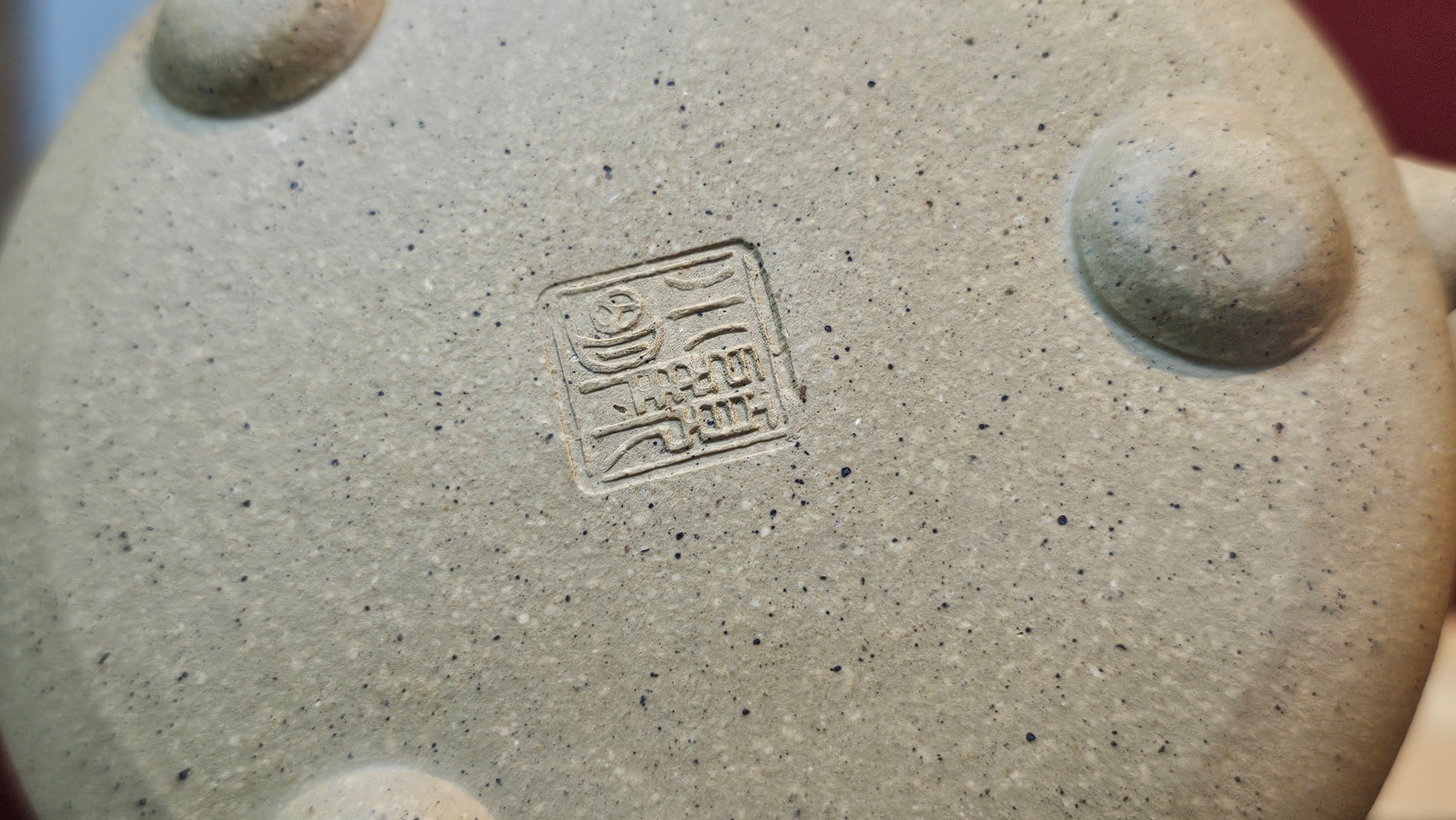 Jing Zhou Shi Piao 景舟石瓢, Zhi Ma Duan Ni 芝麻段泥, 186.8ml, by Craftsman Gu Xiao Ming 顾小明; Engraving of Bamboo & Poem in Kai Shu 竹与诗词(楷书)刻绘 by Craftsman Ruo Xi 若兮 ~ Congratulations!to Mr M.B.! 0132hrs 26th Nov 2025, Los Angeles! CA!