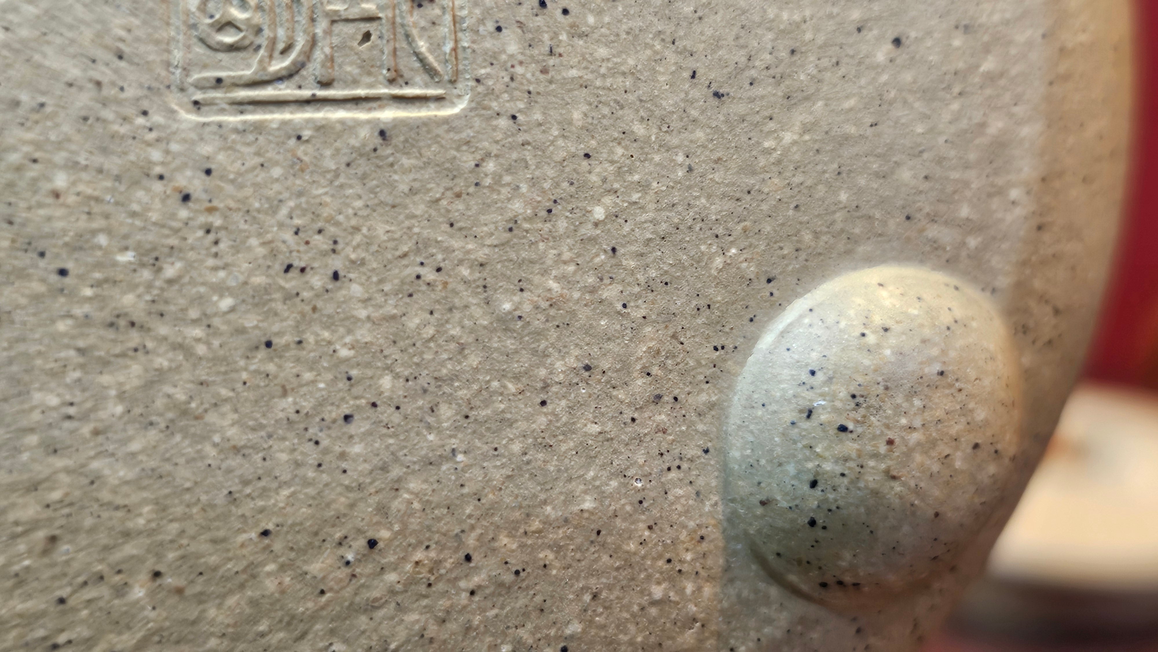 Jing Zhou Shi Piao 景舟石瓢, Zhi Ma Duan Ni 芝麻段泥, 186.8ml, by Craftsman Gu Xiao Ming 顾小明; Engraving of Bamboo & Poem in Kai Shu 竹与诗词(楷书)刻绘 by Craftsman Ruo Xi 若兮 ~ Congratulations!to Mr M.B.! 0132hrs 26th Nov 2025, Los Angeles! CA!