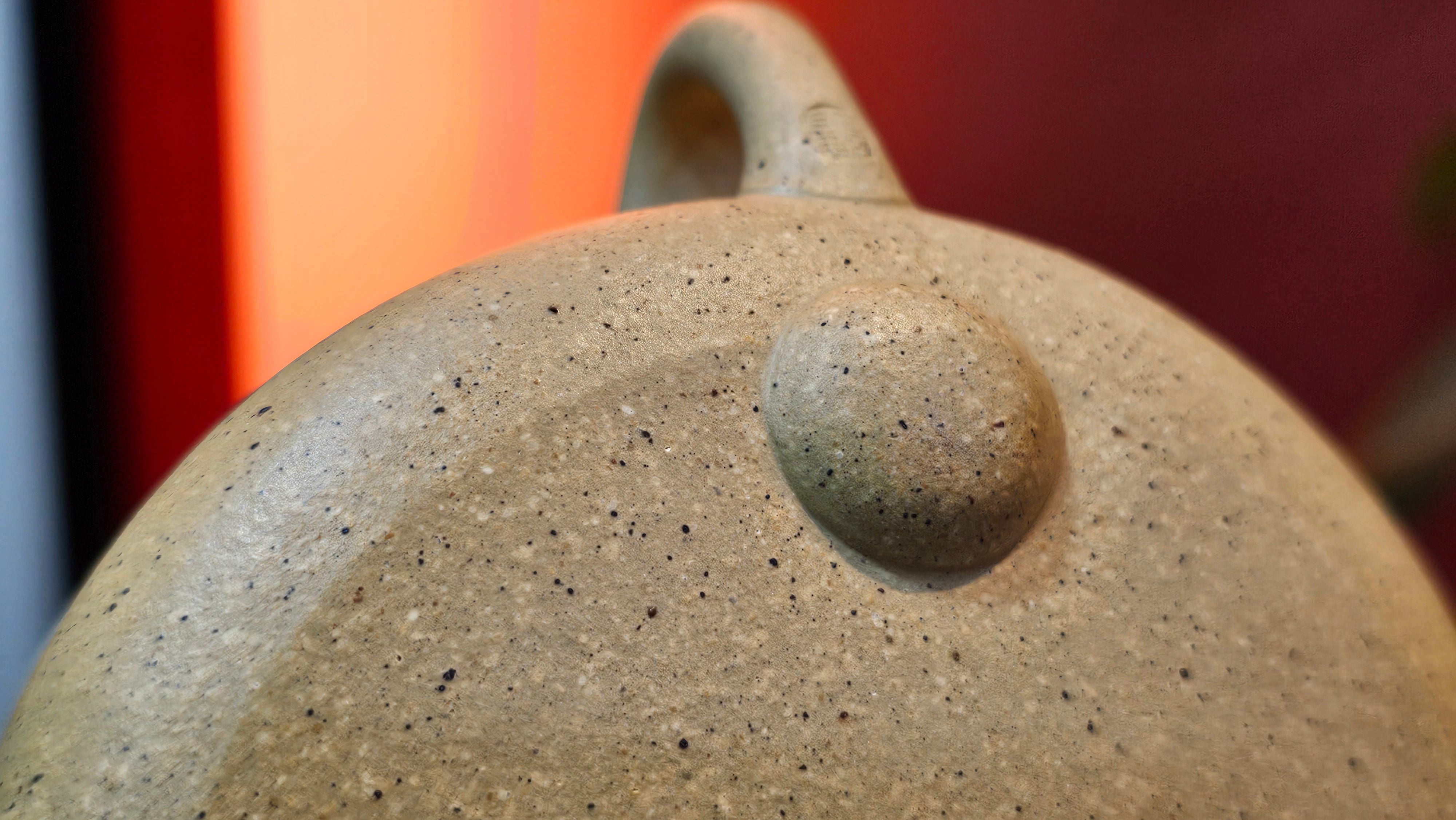 Jing Zhou Shi Piao 景舟石瓢, Zhi Ma Duan Ni 芝麻段泥, 186.8ml, by Craftsman Gu Xiao Ming 顾小明; Engraving of Bamboo & Poem in Kai Shu 竹与诗词(楷书)刻绘 by Craftsman Ruo Xi 若兮 ~ Congratulations!to Mr M.B.! 0132hrs 26th Nov 2025, Los Angeles! CA!