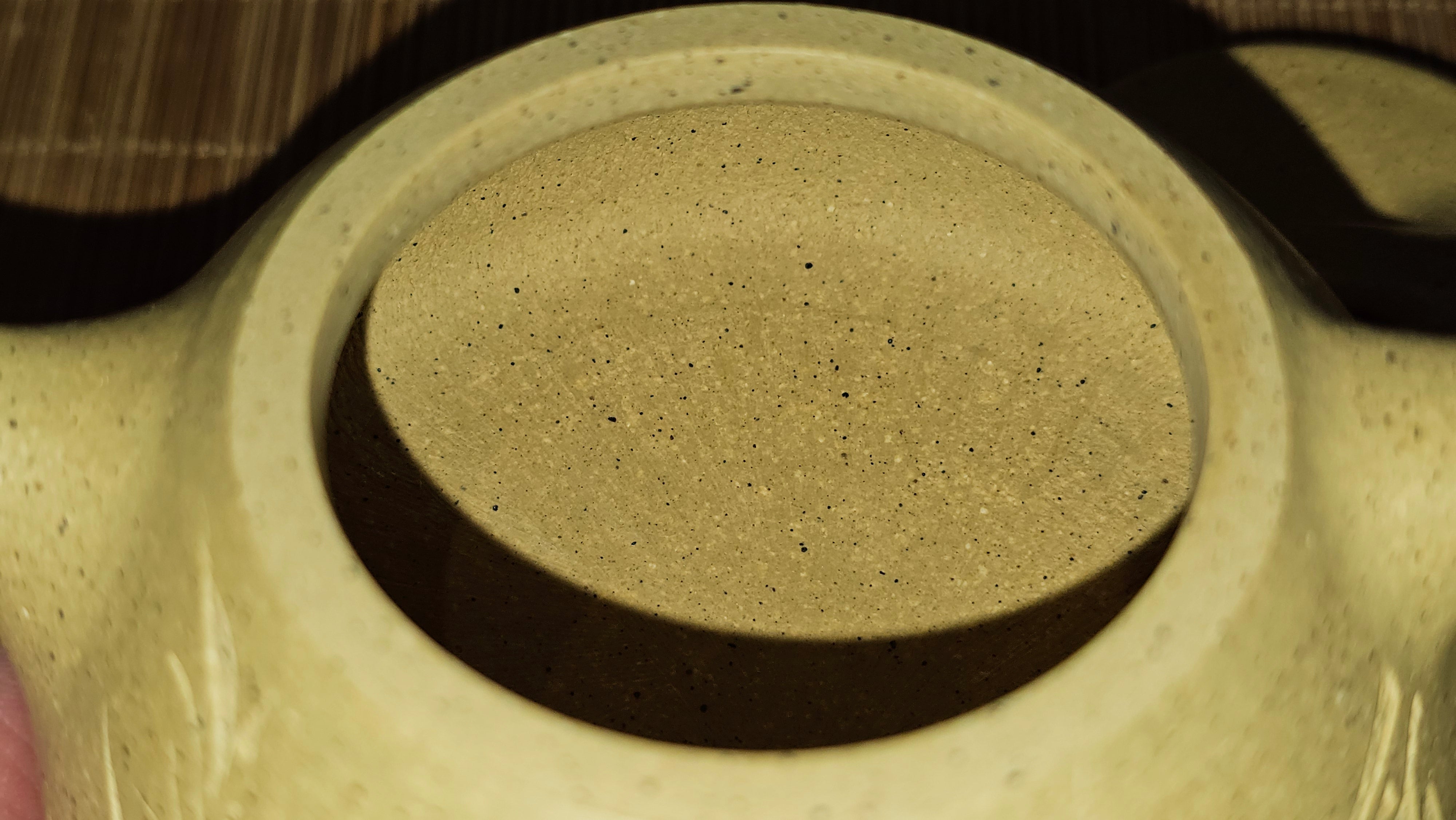 Jing Zhou Shi Piao 景舟石瓢, Zhi Ma Duan Ni 芝麻段泥, 186.8ml, by Craftsman Gu Xiao Ming 顾小明; Engraving of Bamboo & Poem in Kai Shu 竹与诗词(楷书)刻绘 by Craftsman Ruo Xi 若兮 ~ Congratulations!to Mr M.B.! 0132hrs 26th Nov 2025, Los Angeles! CA!