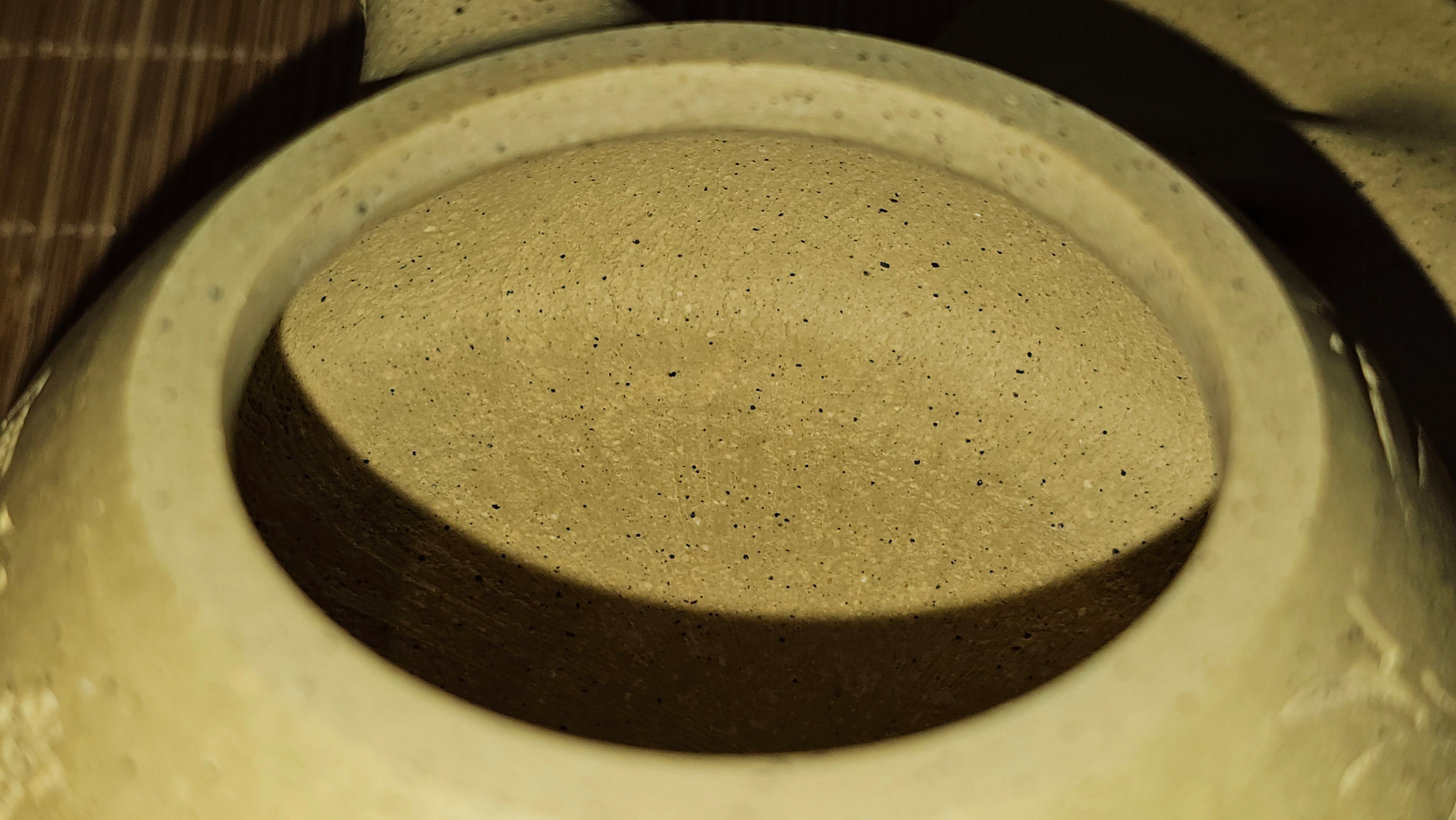 Jing Zhou Shi Piao 景舟石瓢, Zhi Ma Duan Ni 芝麻段泥, 186.8ml, by Craftsman Gu Xiao Ming 顾小明; Engraving of Bamboo & Poem in Kai Shu 竹与诗词(楷书)刻绘 by Craftsman Ruo Xi 若兮 ~ Congratulations!to Mr M.B.! 0132hrs 26th Nov 2025, Los Angeles! CA!