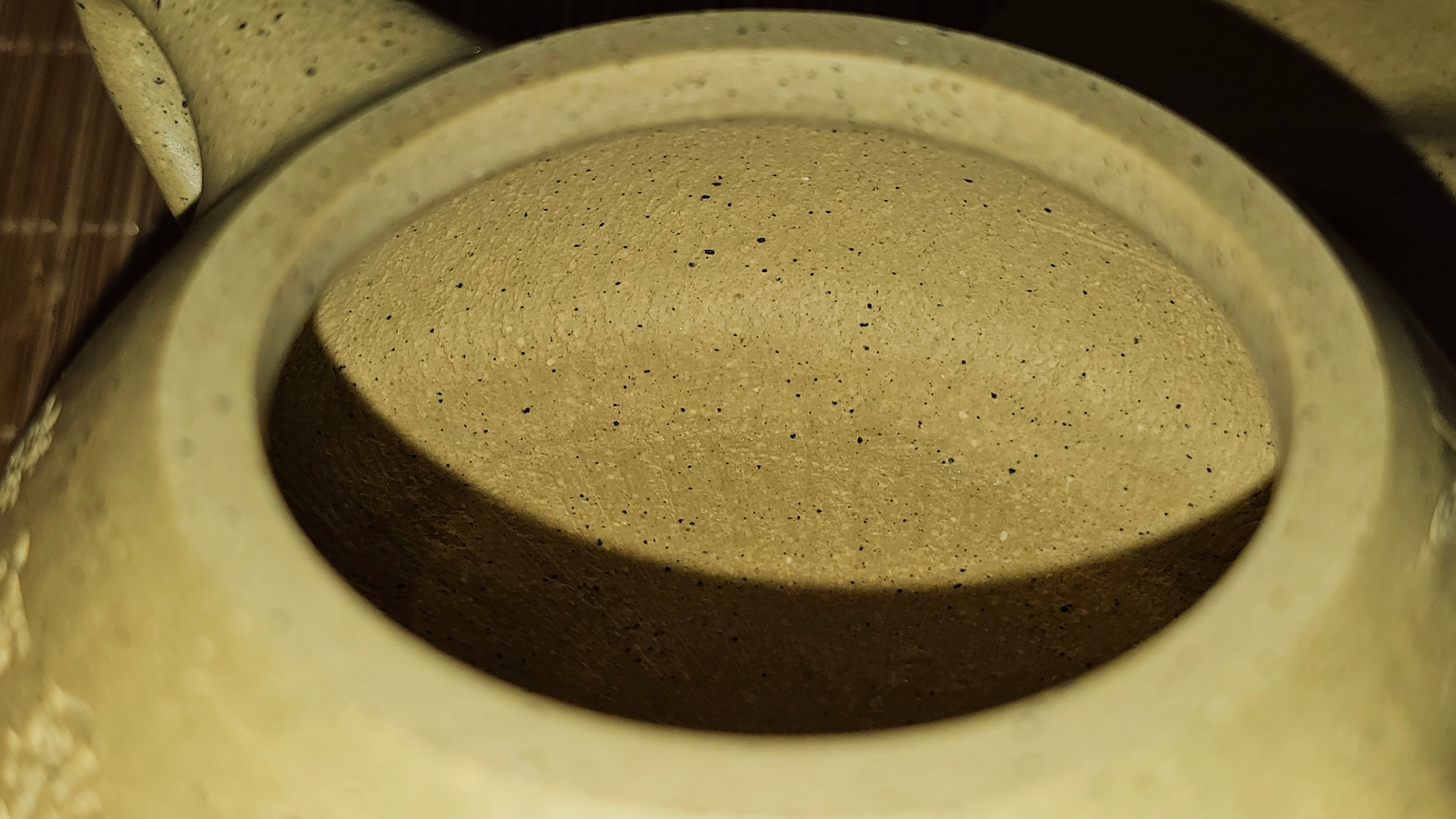 Jing Zhou Shi Piao 景舟石瓢, Zhi Ma Duan Ni 芝麻段泥, 186.8ml, by Craftsman Gu Xiao Ming 顾小明; Engraving of Bamboo & Poem in Kai Shu 竹与诗词(楷书)刻绘 by Craftsman Ruo Xi 若兮 ~ Congratulations!to Mr M.B.! 0132hrs 26th Nov 2025, Los Angeles! CA!